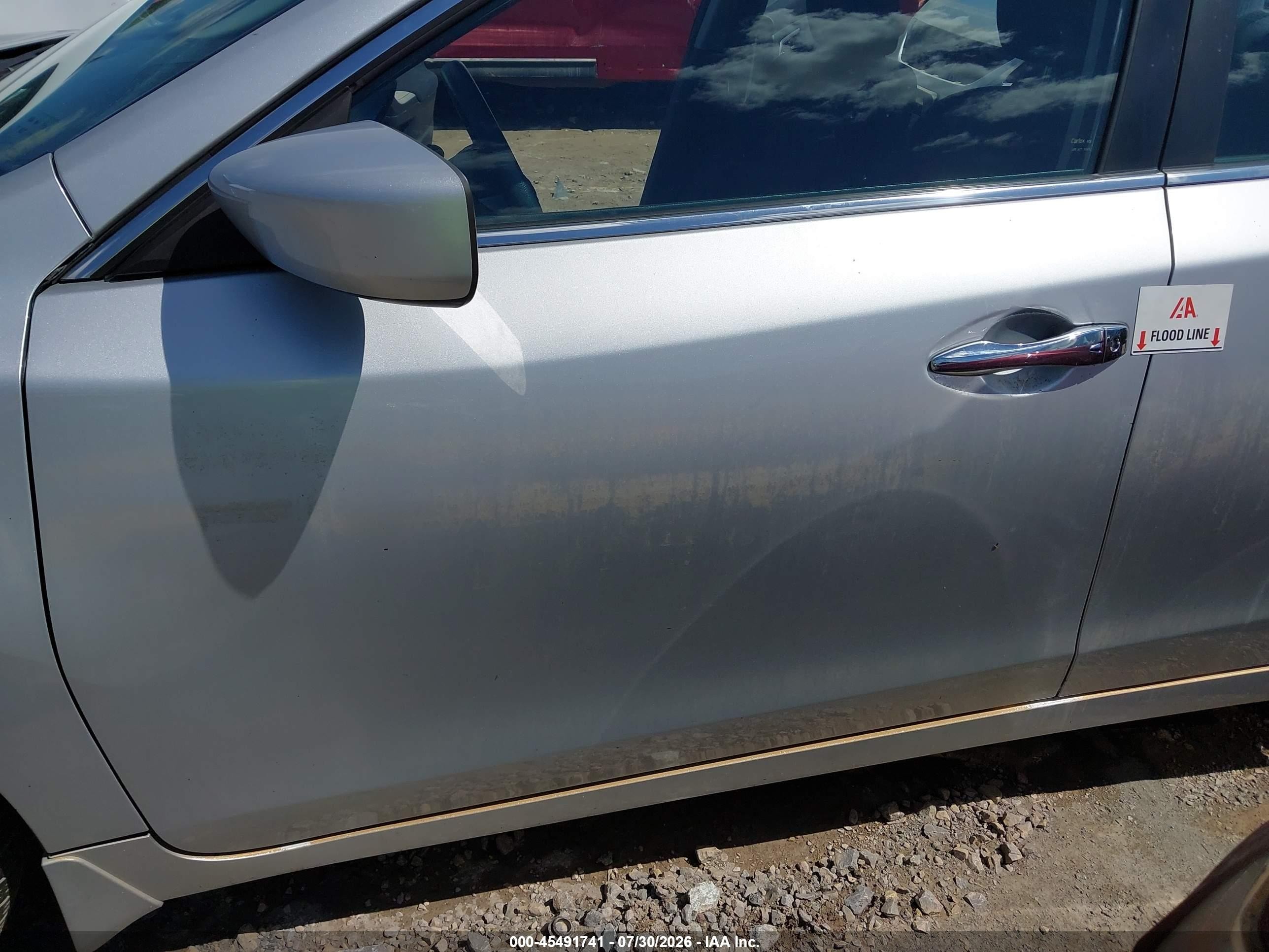 2014 Nissan Altima 2.5 S Silver vin: 1N4AL3AP7EC196443