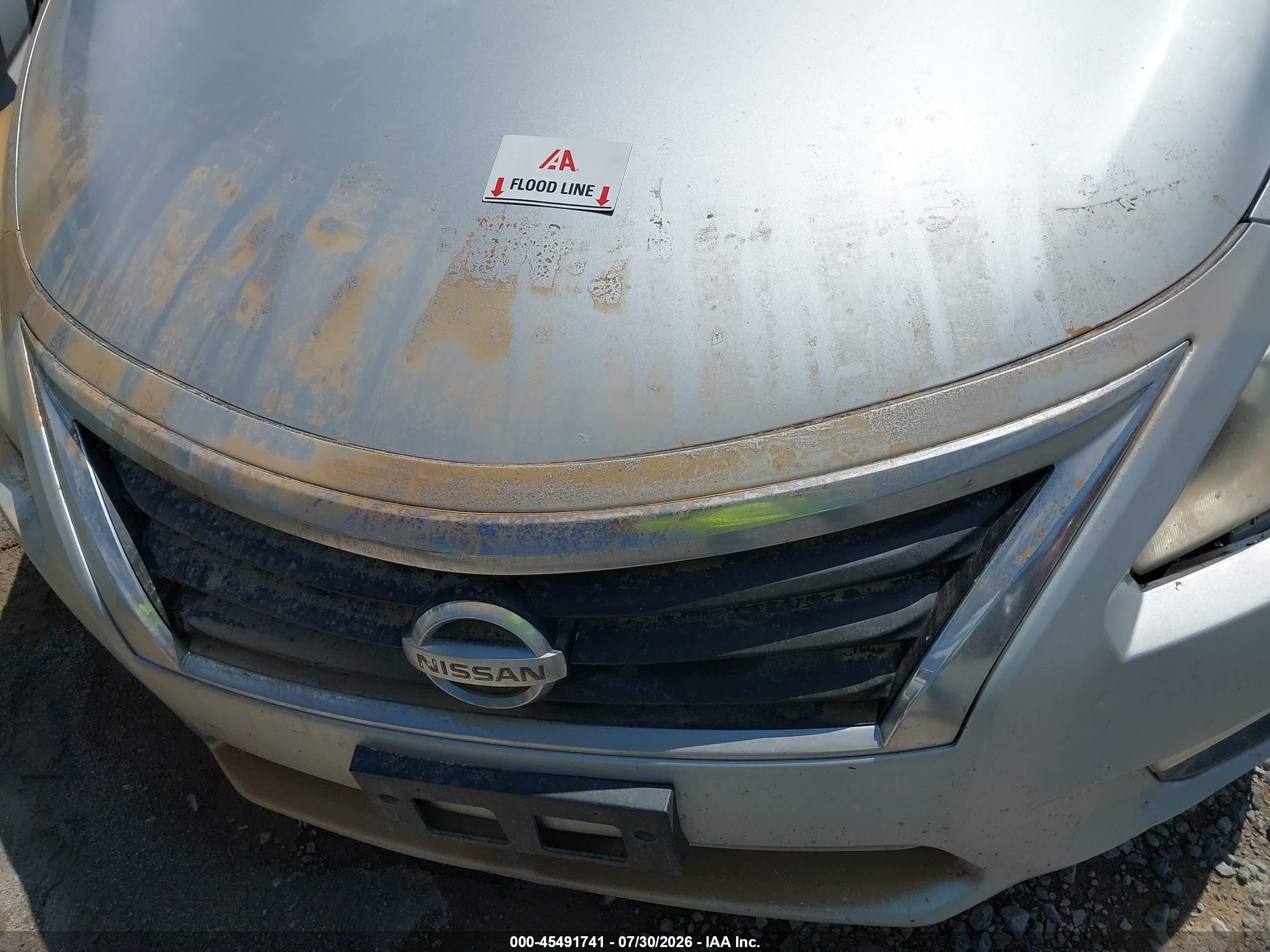 2014 Nissan Altima 2.5 S Silver vin: 1N4AL3AP7EC196443