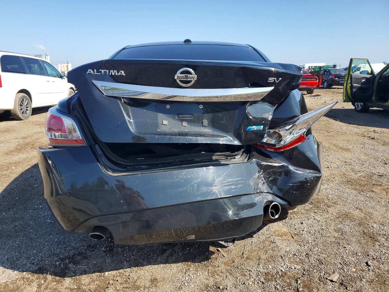 2014 Nissan Altima 2.5 Sv Black vin: 1N4AL3AP7EC202032