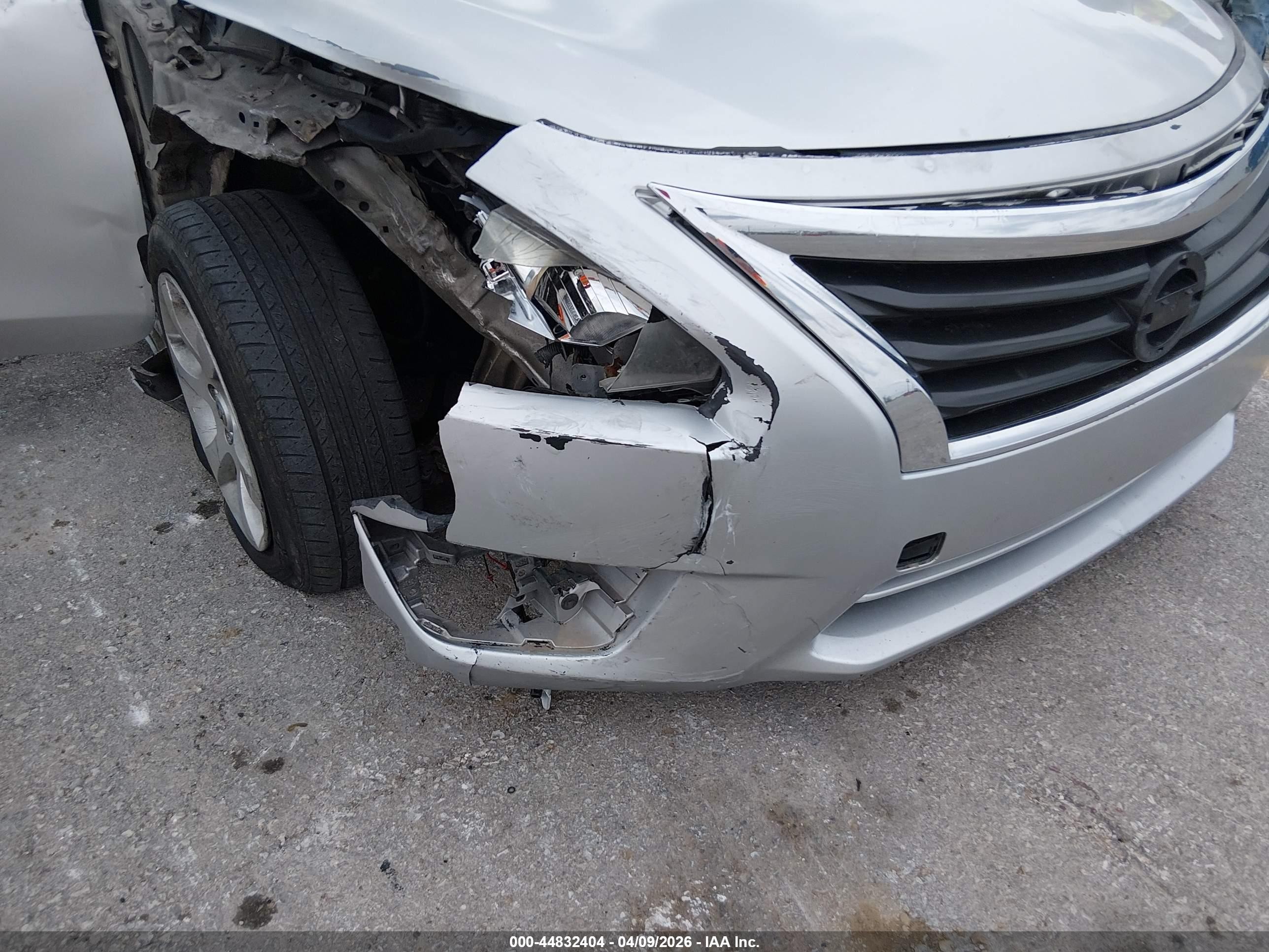 2014 Nissan Altima 2.5/2.5 S/2.5 Sl/2.5 Sv Silver vin: 1N4AL3AP7EC202838