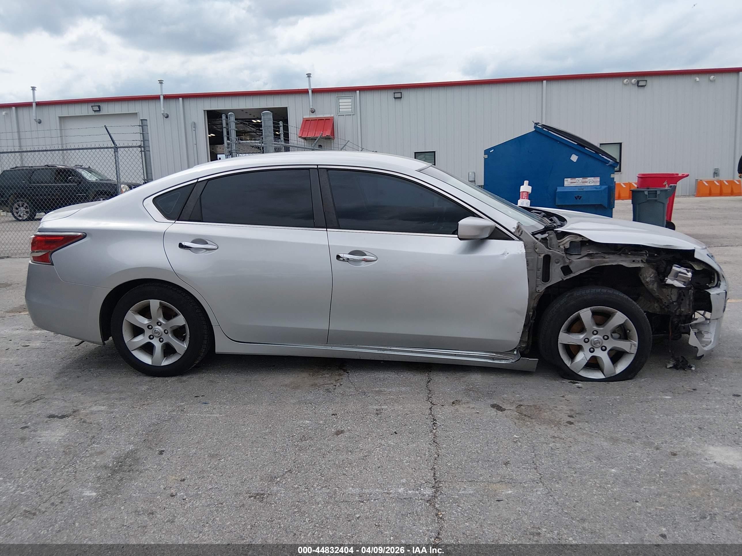 2014 Nissan Altima 2.5/2.5 S/2.5 Sl/2.5 Sv Silver vin: 1N4AL3AP7EC202838