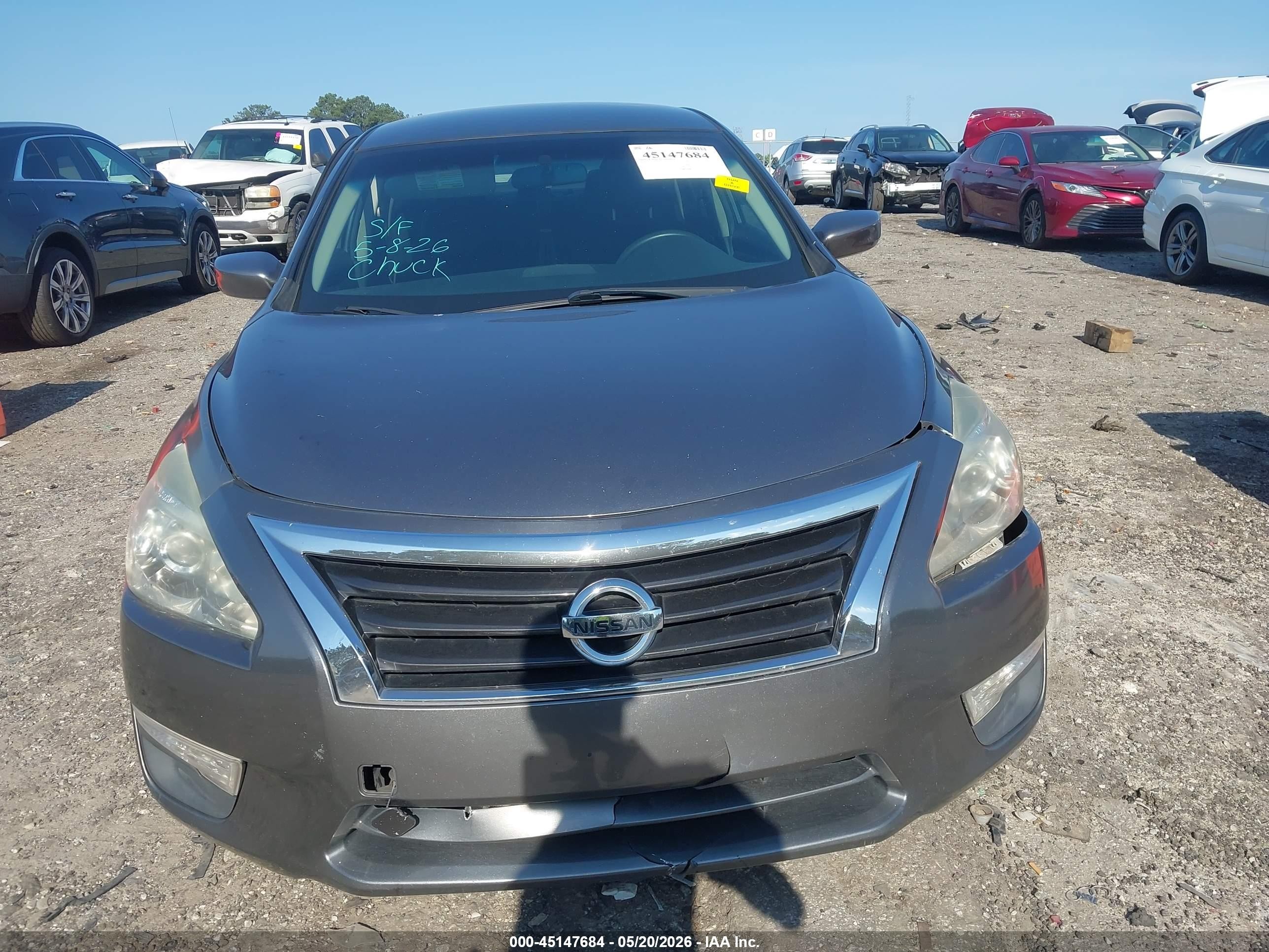 2014 Nissan Altima 2.5 Gray vin: 1N4AL3AP7EC262909