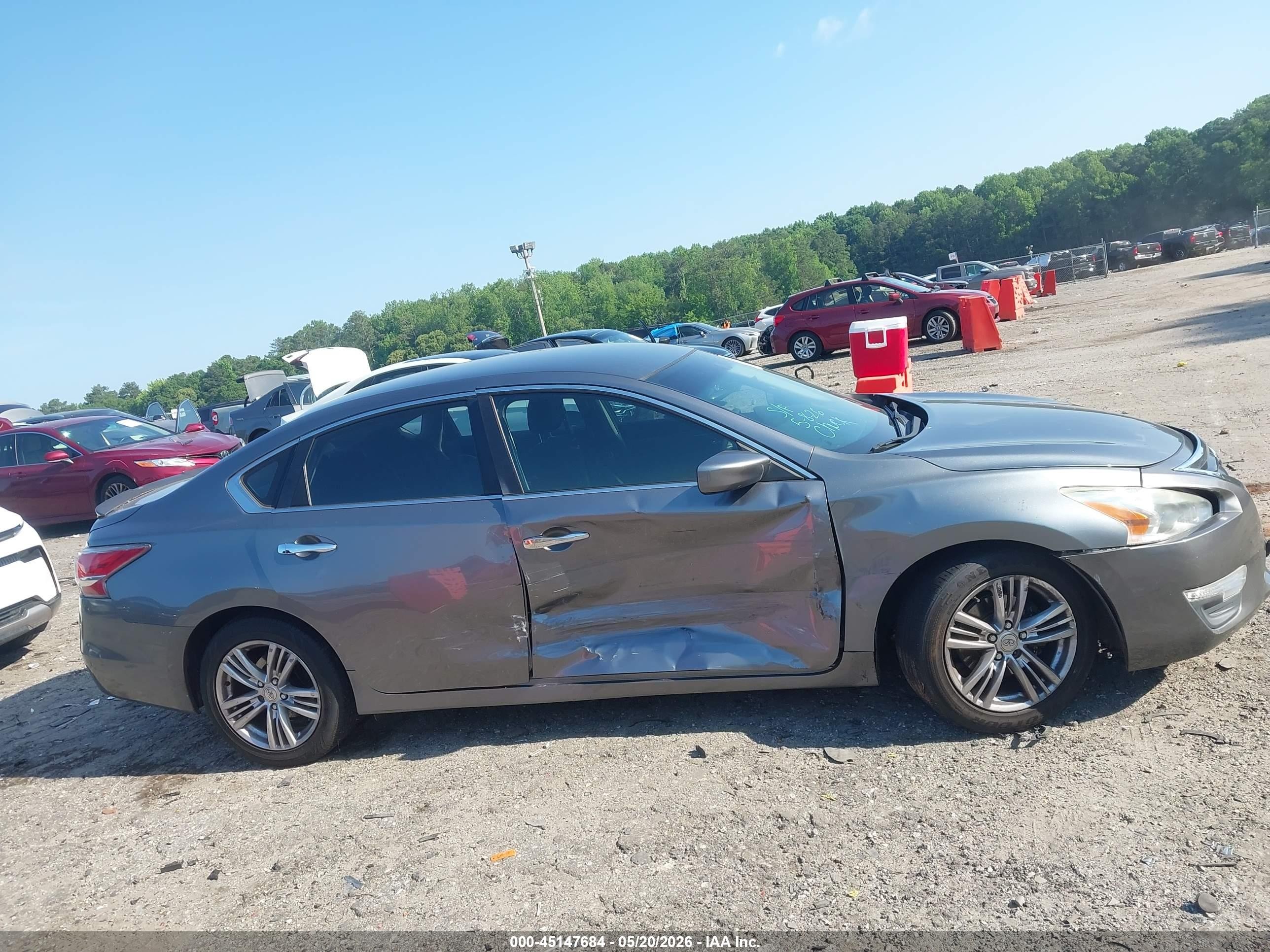 2014 Nissan Altima 2.5 Gray vin: 1N4AL3AP7EC262909