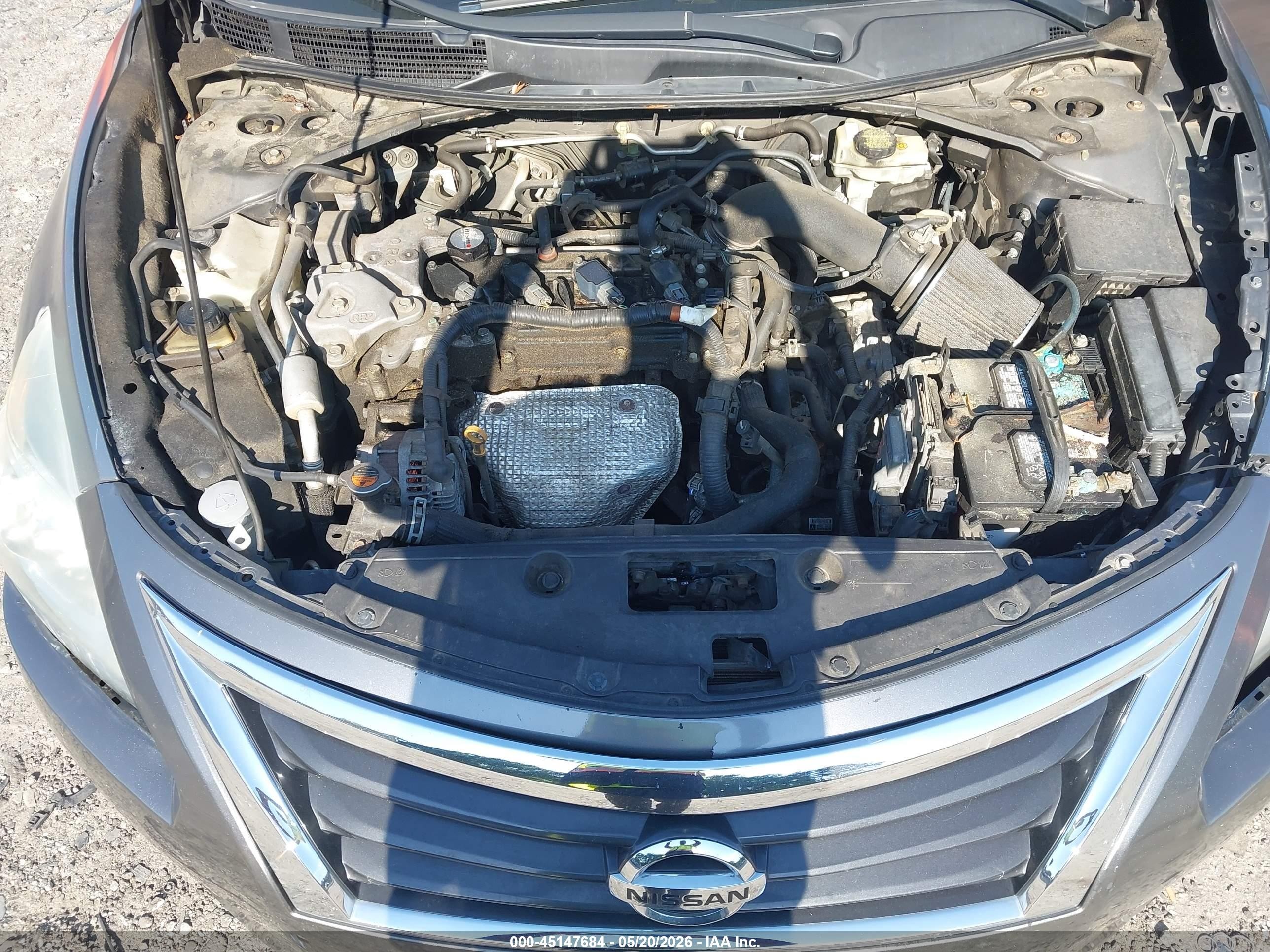 2014 Nissan Altima 2.5 Gray vin: 1N4AL3AP7EC262909