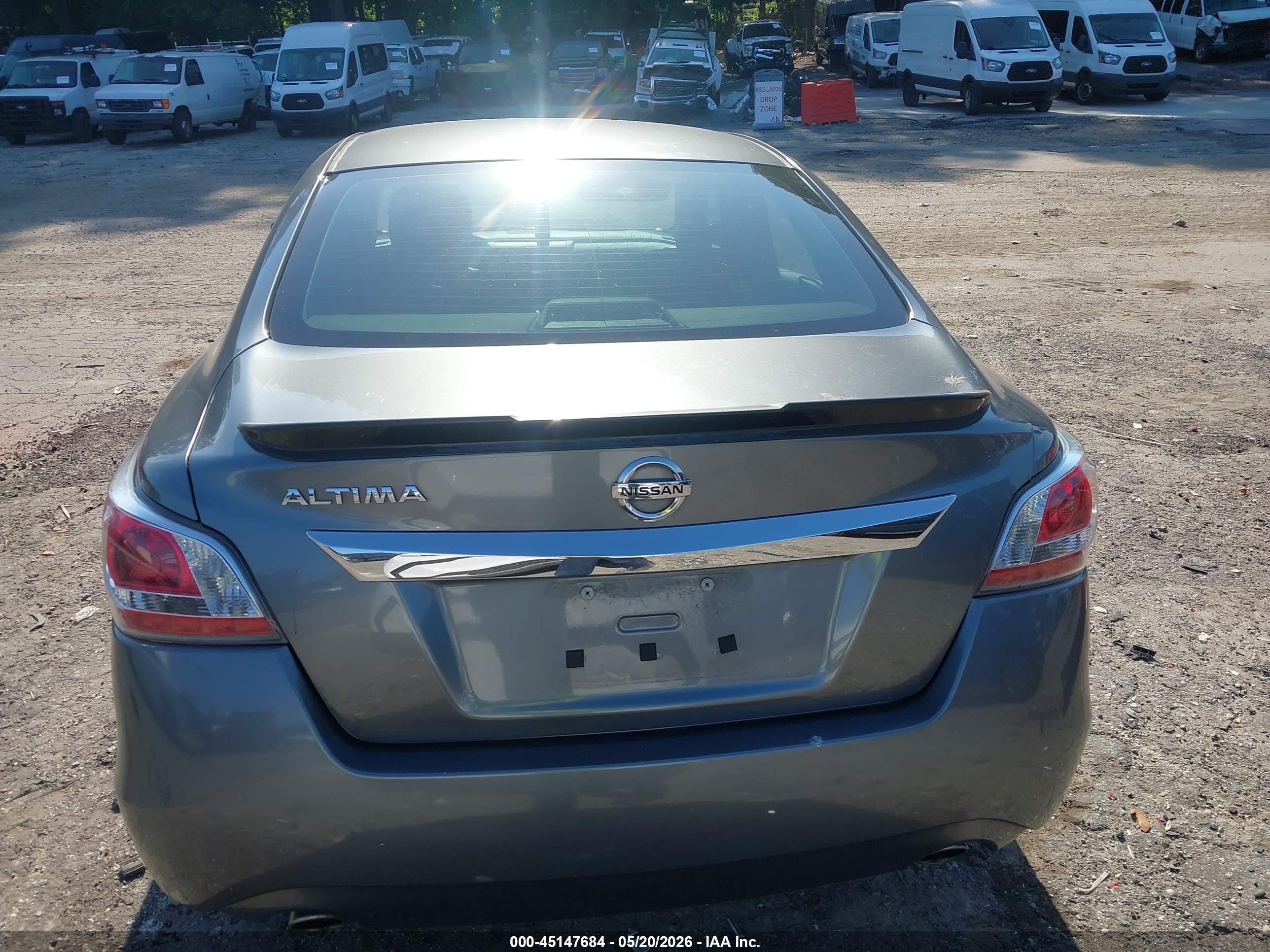 2014 Nissan Altima 2.5 Gray vin: 1N4AL3AP7EC262909