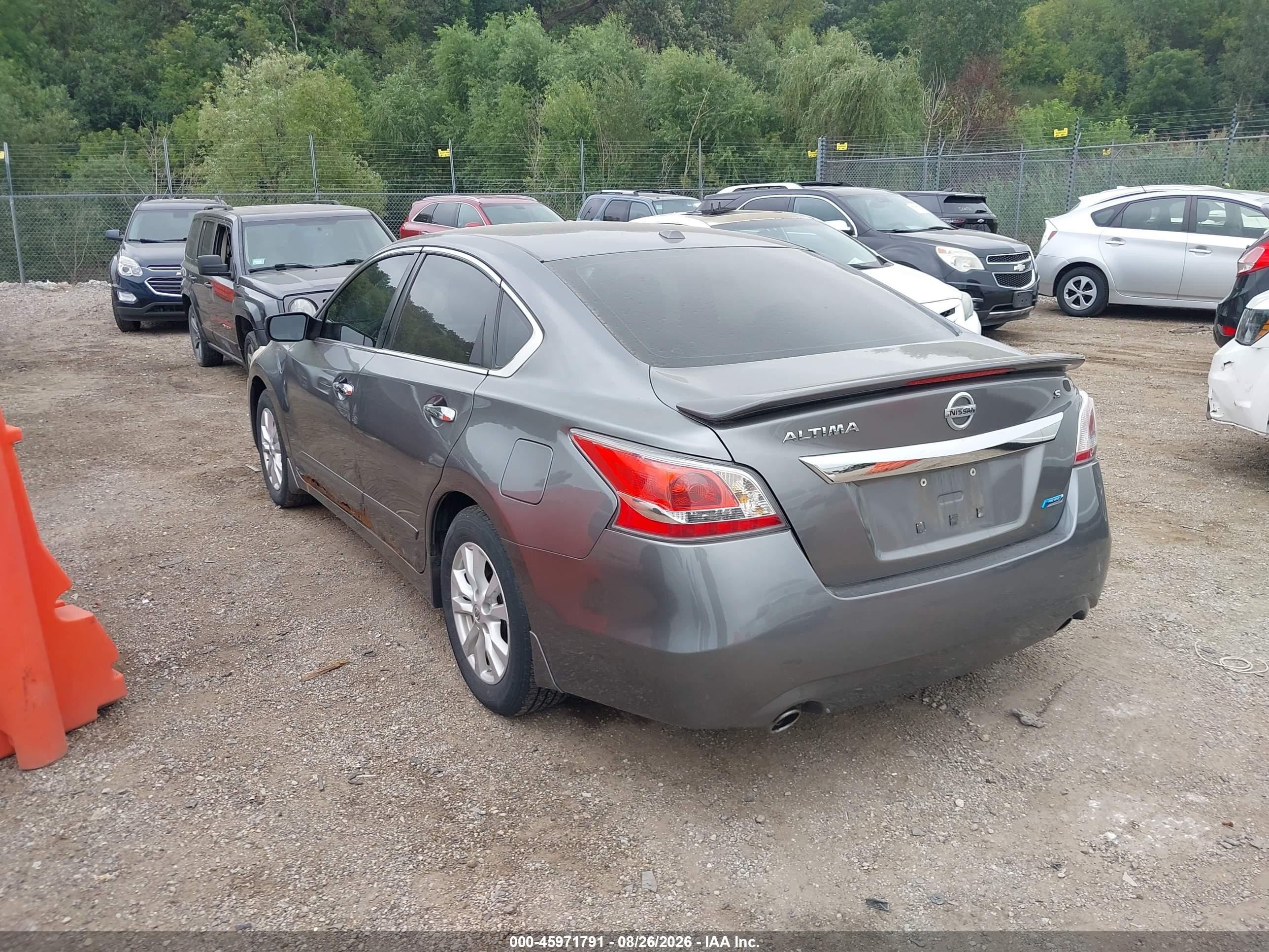 2014 Nissan Altima 2.5 S Gray vin: 1N4AL3AP7EC264059