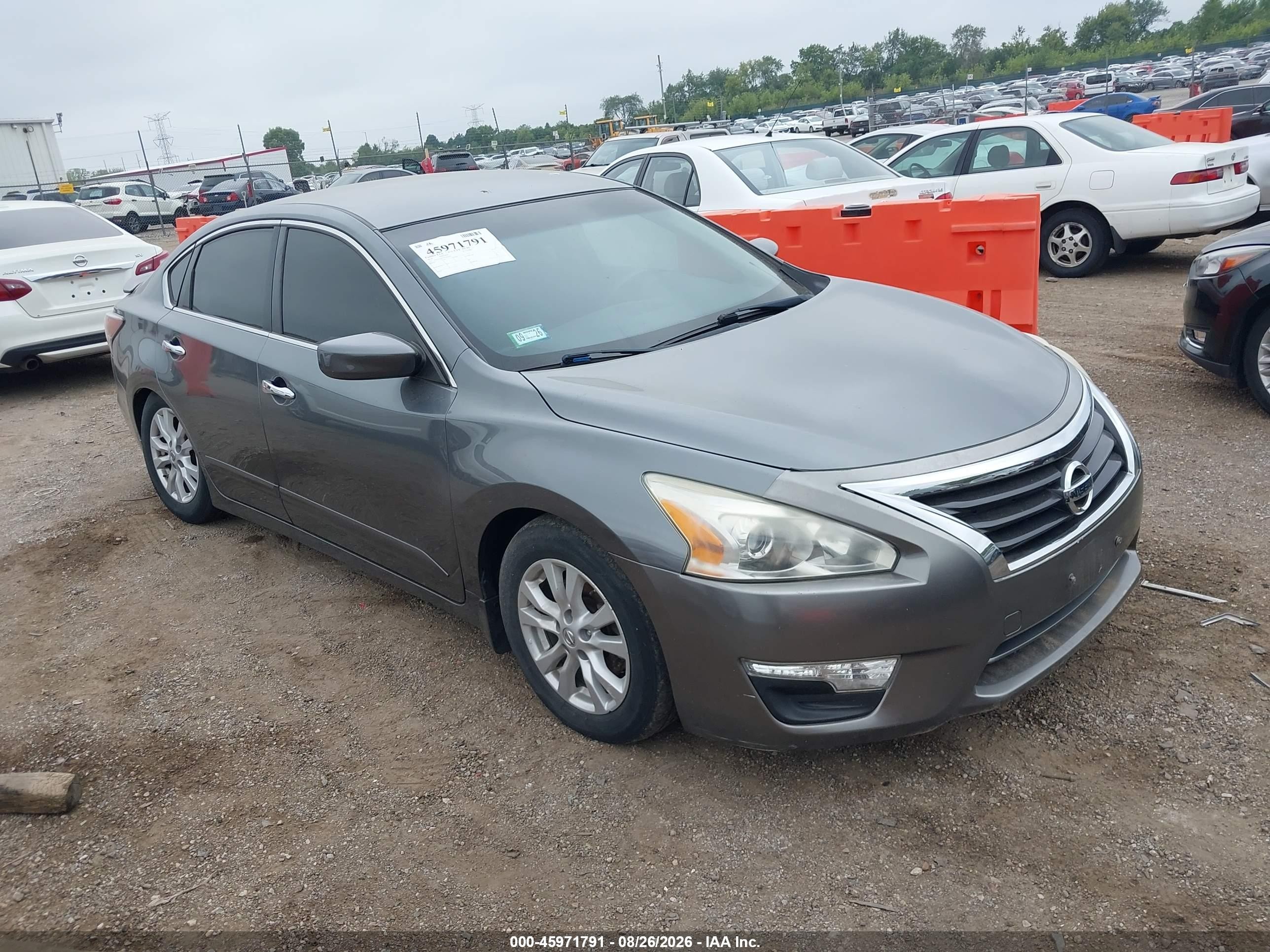 2014 Nissan Altima 2.5 S Gray vin: 1N4AL3AP7EC264059