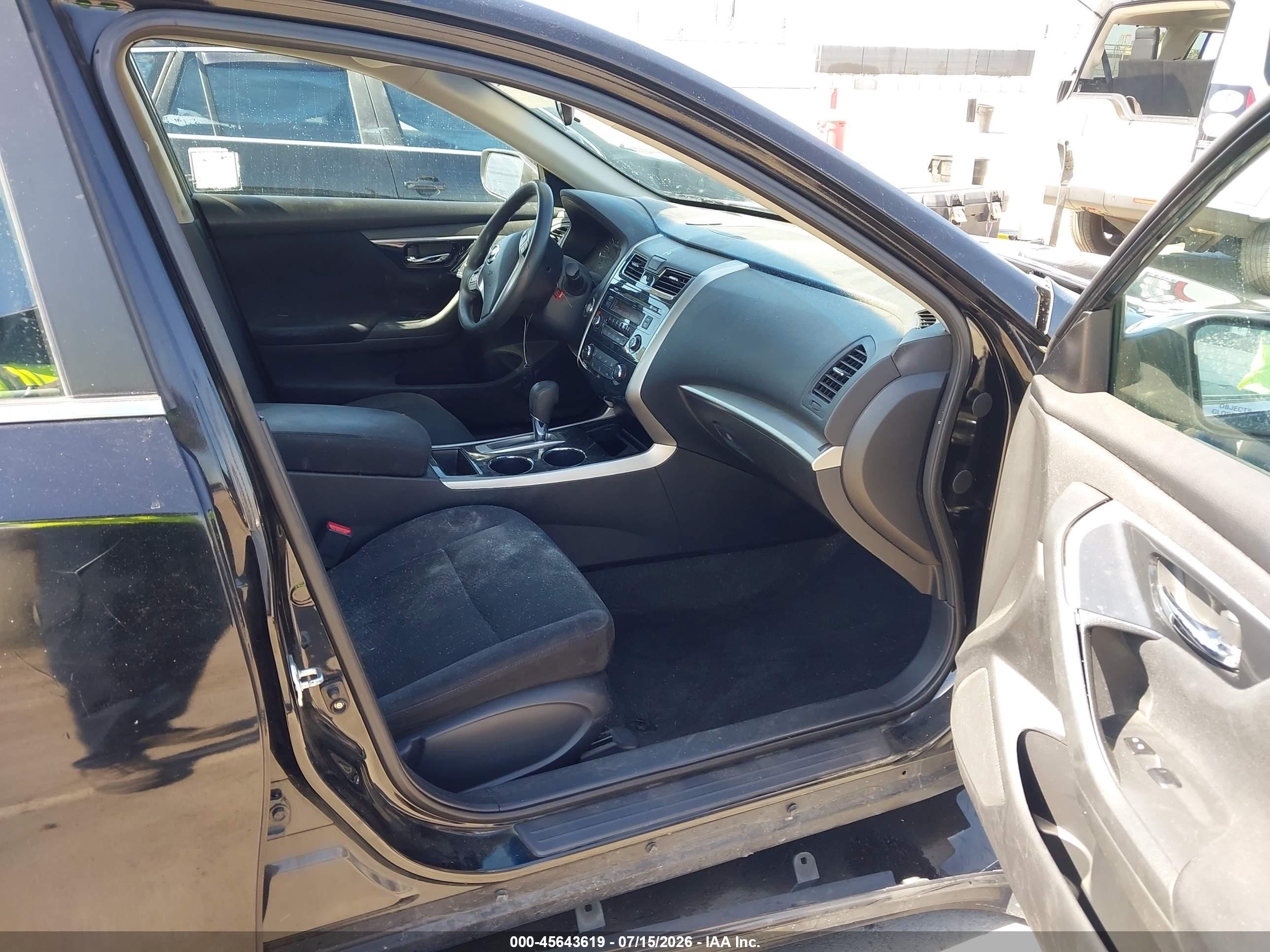 2014 Nissan Altima 2.5/2.5 S/2.5 Sl/2.5 Sv Black vin: 1N4AL3AP7EC266961