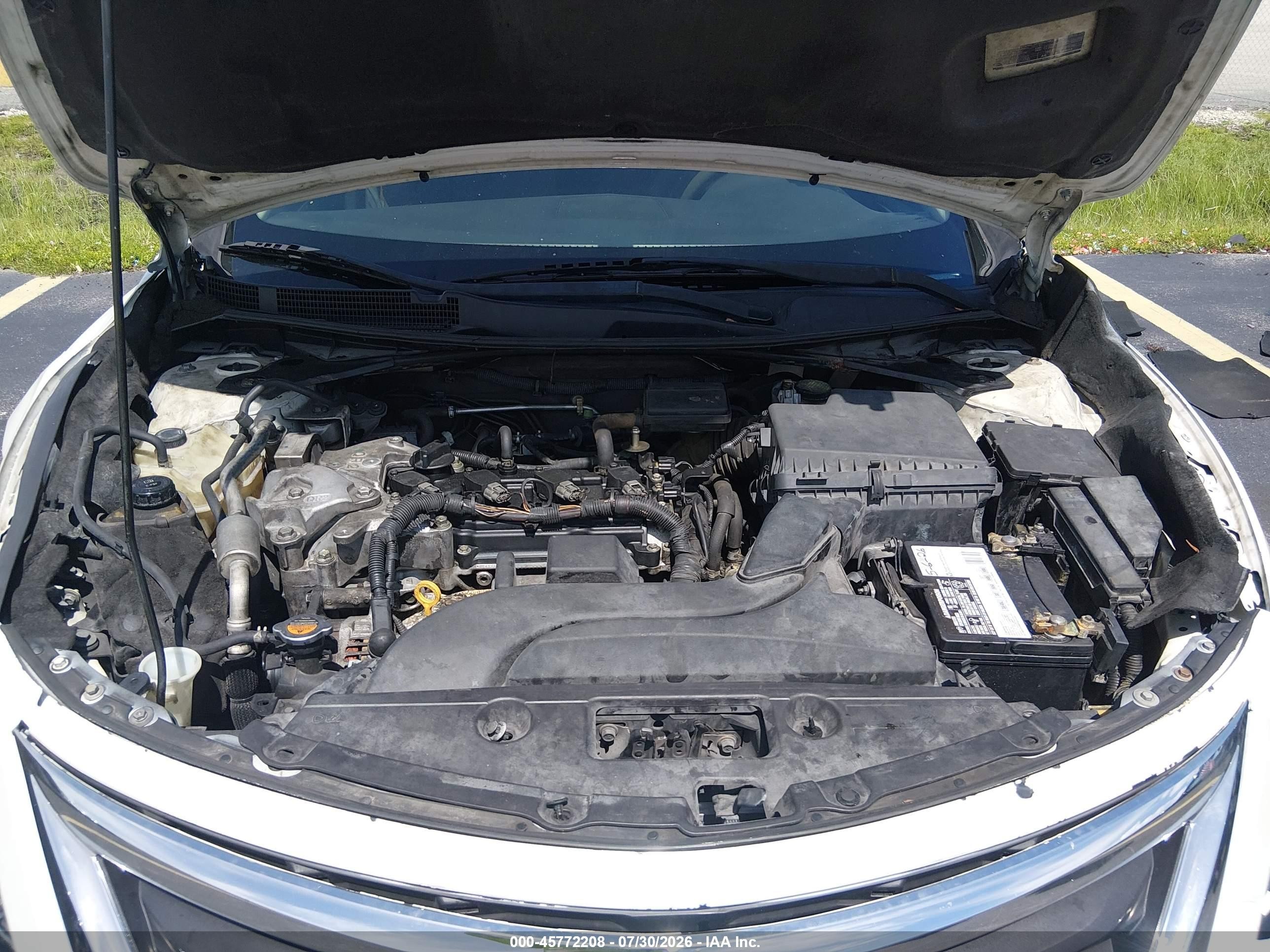 2014 Nissan Altima 2.5 S White vin: 1N4AL3AP7EC268404