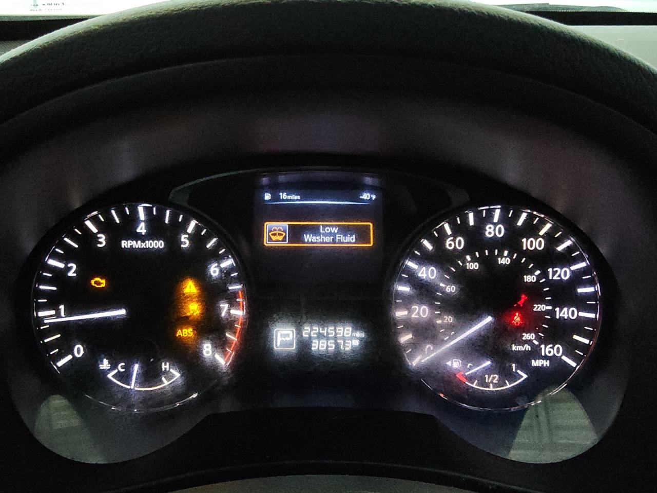 2014 Nissan Altima 2.5 S White vin: 1N4AL3AP7EC277720 Damage: Warning Light - Engine, On, Unacceptable