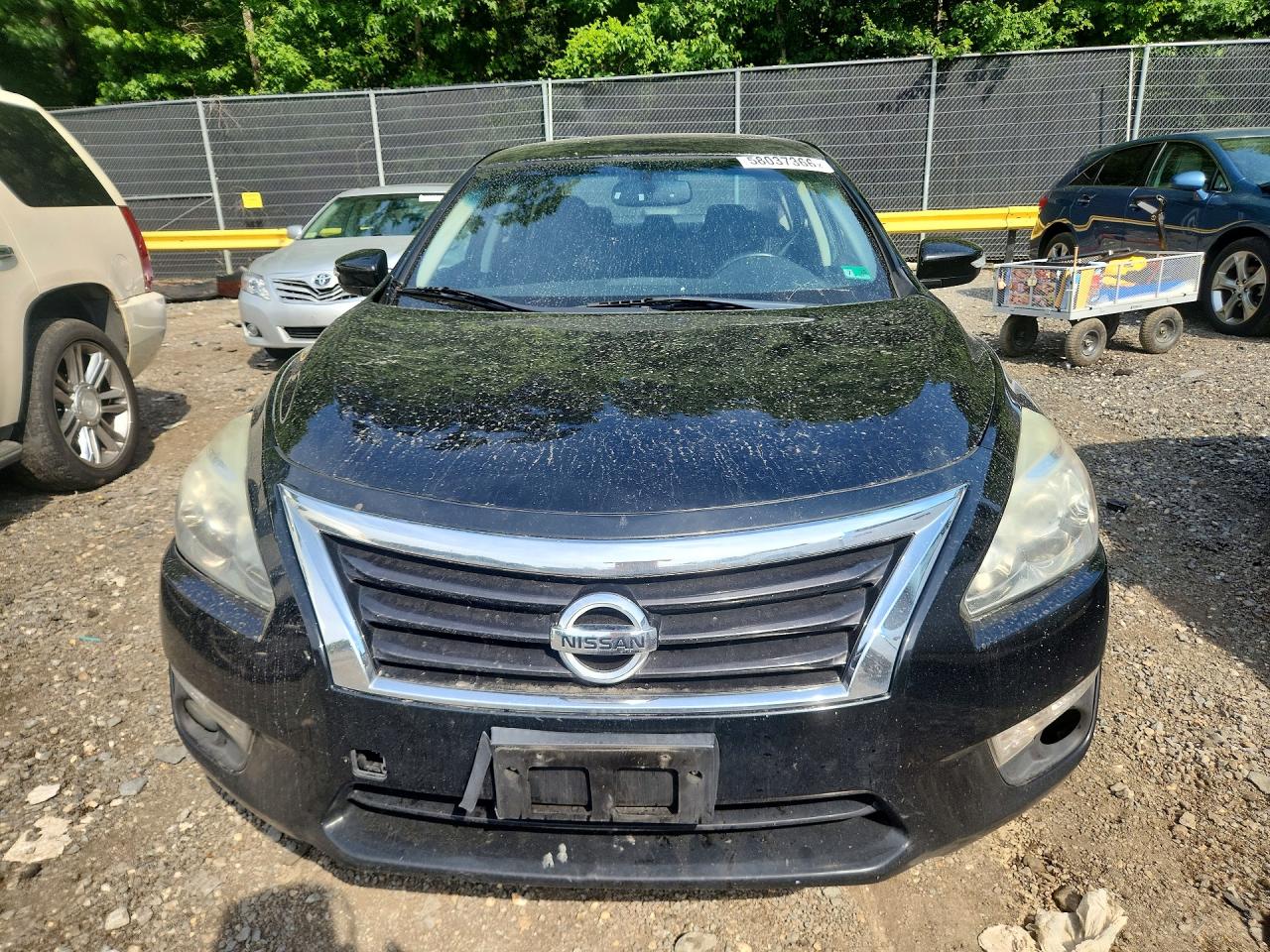 2014 Nissan Altima 2.5 Sv Black vin: 1N4AL3AP7EC278334