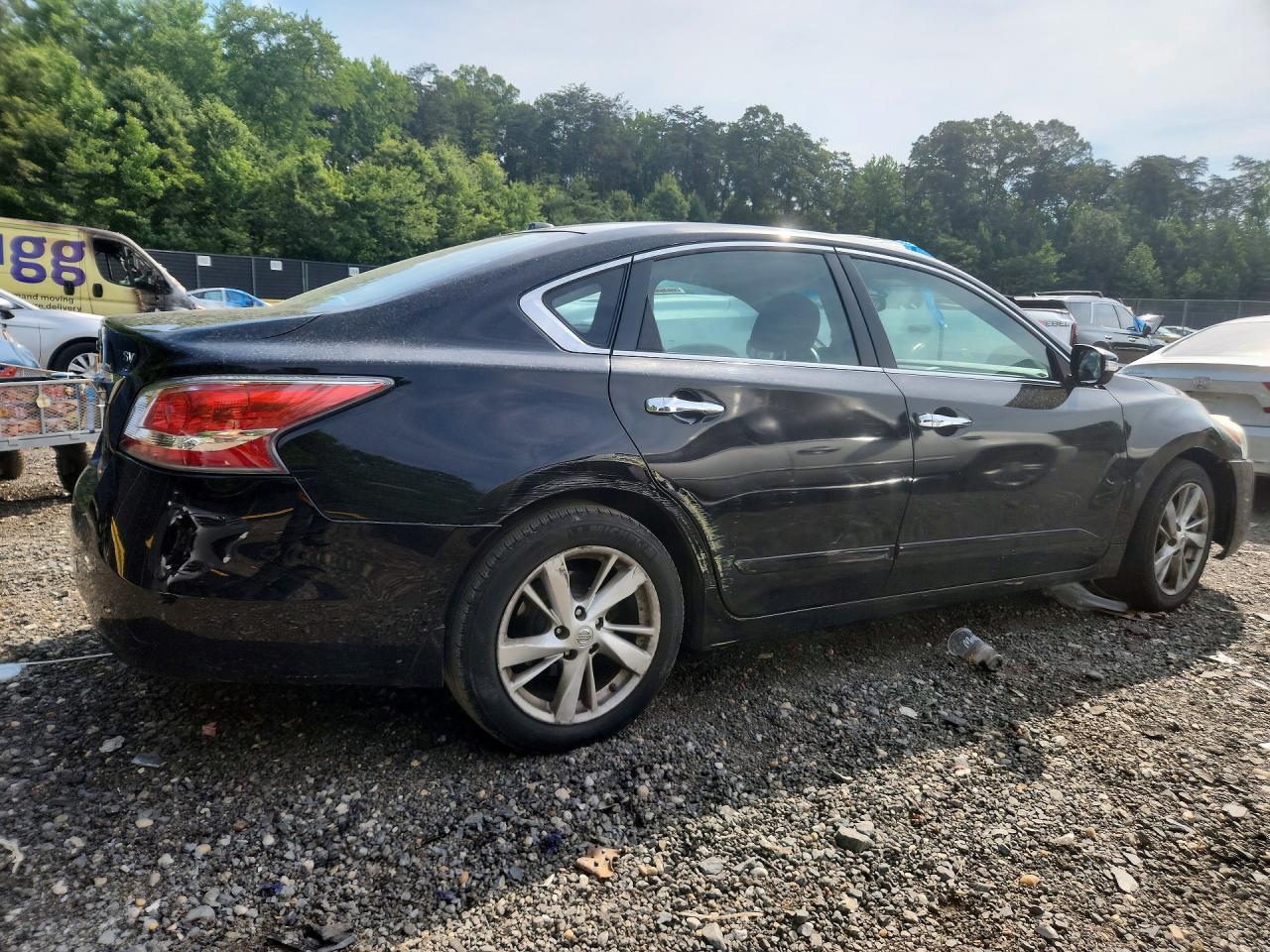 2014 Nissan Altima 2.5 Sv Black vin: 1N4AL3AP7EC278334