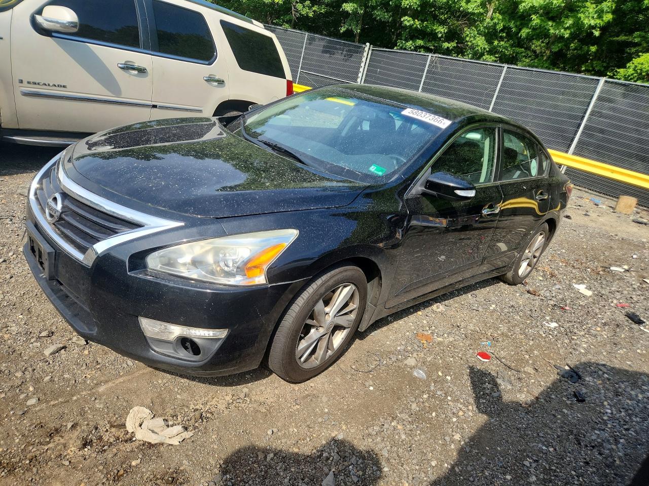 2014 Nissan Altima 2.5 Sv Black vin: 1N4AL3AP7EC278334