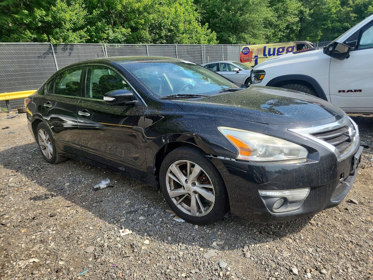 2014 Nissan Altima 2.5 Sv Black vin: 1N4AL3AP7EC278334