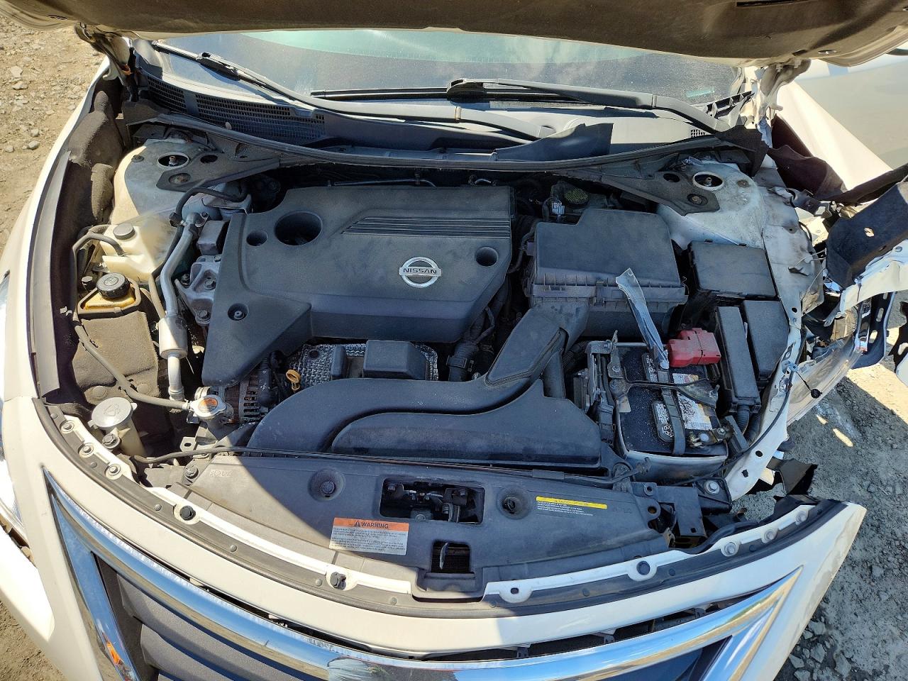2014 Nissan Altima 2.5 Sl White vin: 1N4AL3AP7EC280472