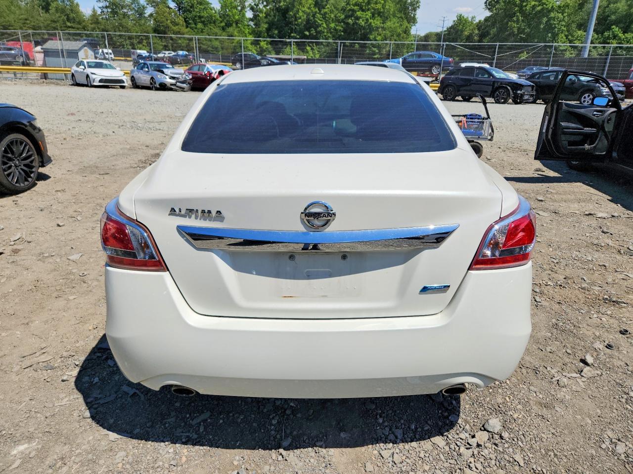 2014 Nissan Altima 2.5 Sl White vin: 1N4AL3AP7EC280472