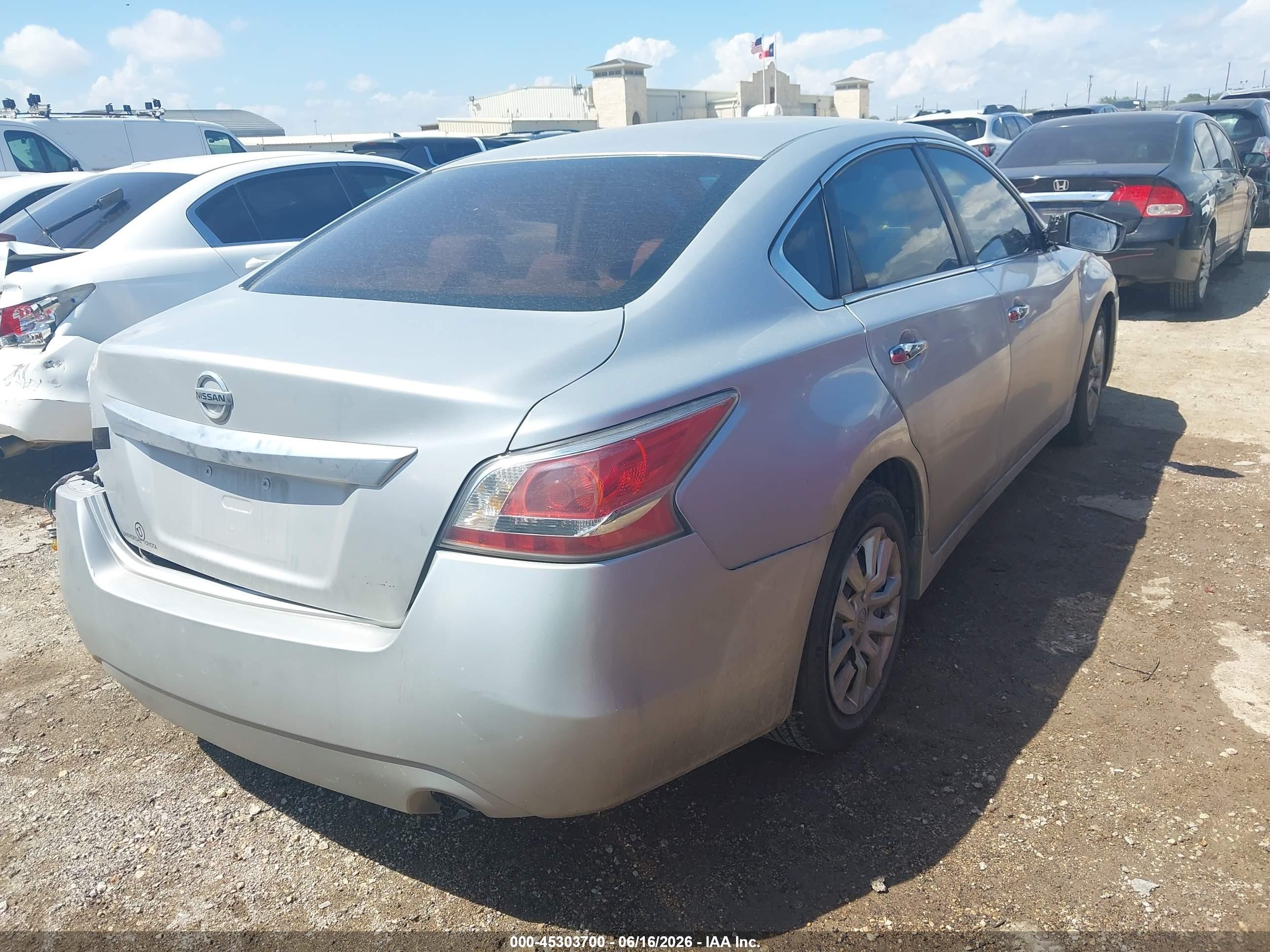 2014 Nissan Altima 2.5/2.5 S/2.5 Sl/2.5 Sv Silver vin: 1N4AL3AP7EC291908