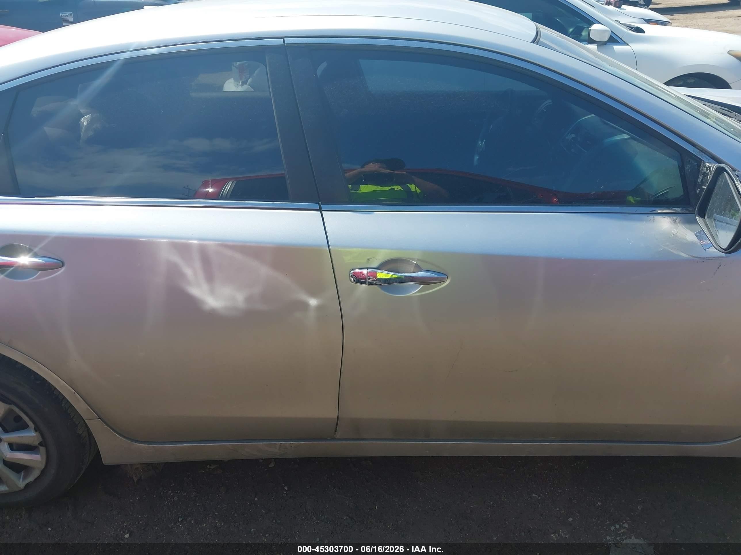 2014 Nissan Altima 2.5/2.5 S/2.5 Sl/2.5 Sv Silver vin: 1N4AL3AP7EC291908