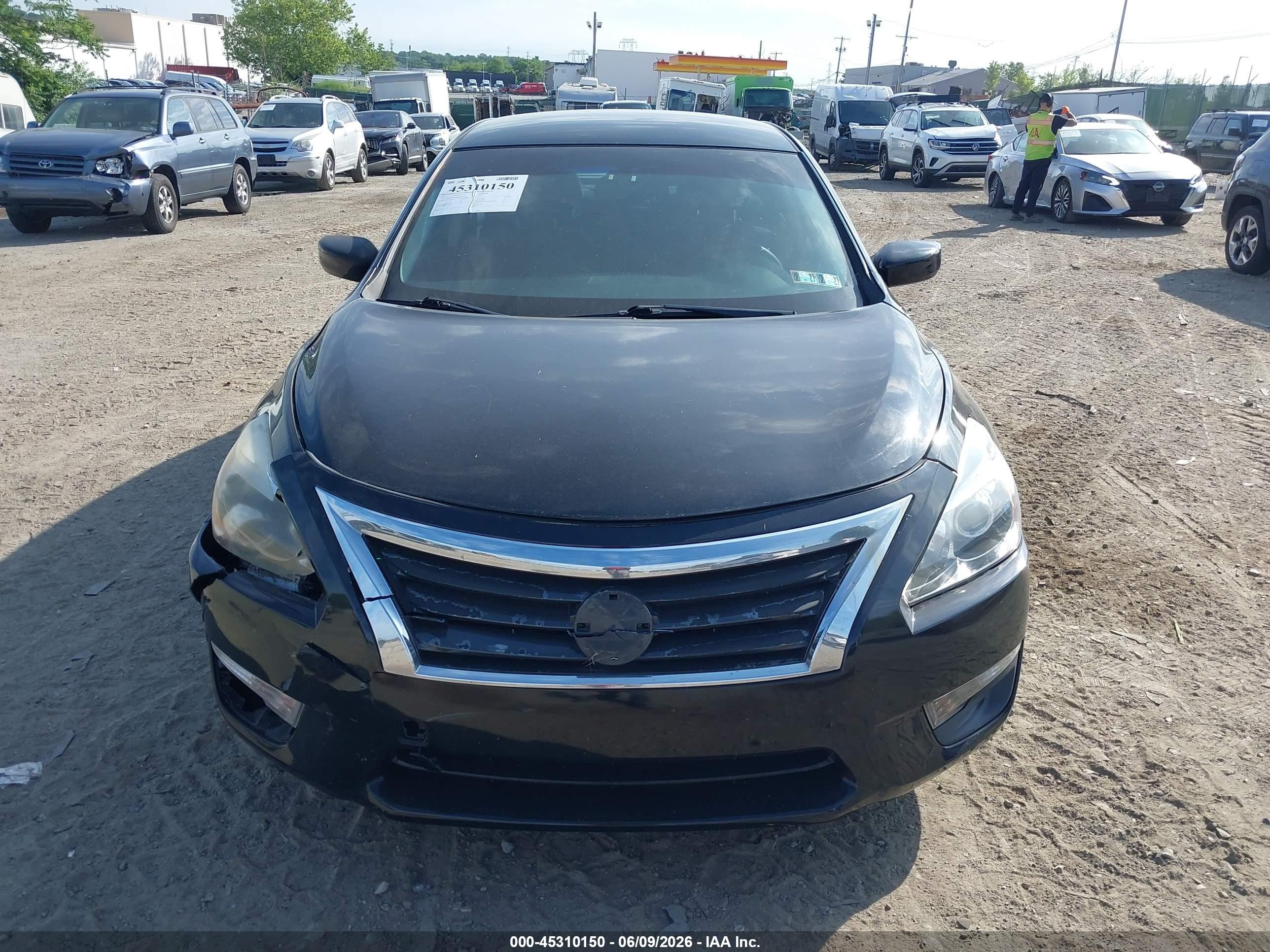 2014 Nissan Altima 2.5 S Black vin: 1N4AL3AP7EC294906