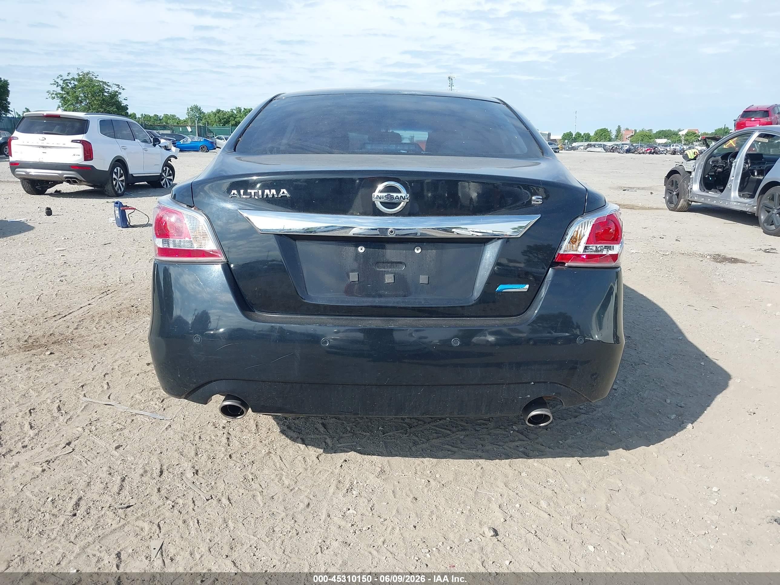 2014 Nissan Altima 2.5 S Black vin: 1N4AL3AP7EC294906