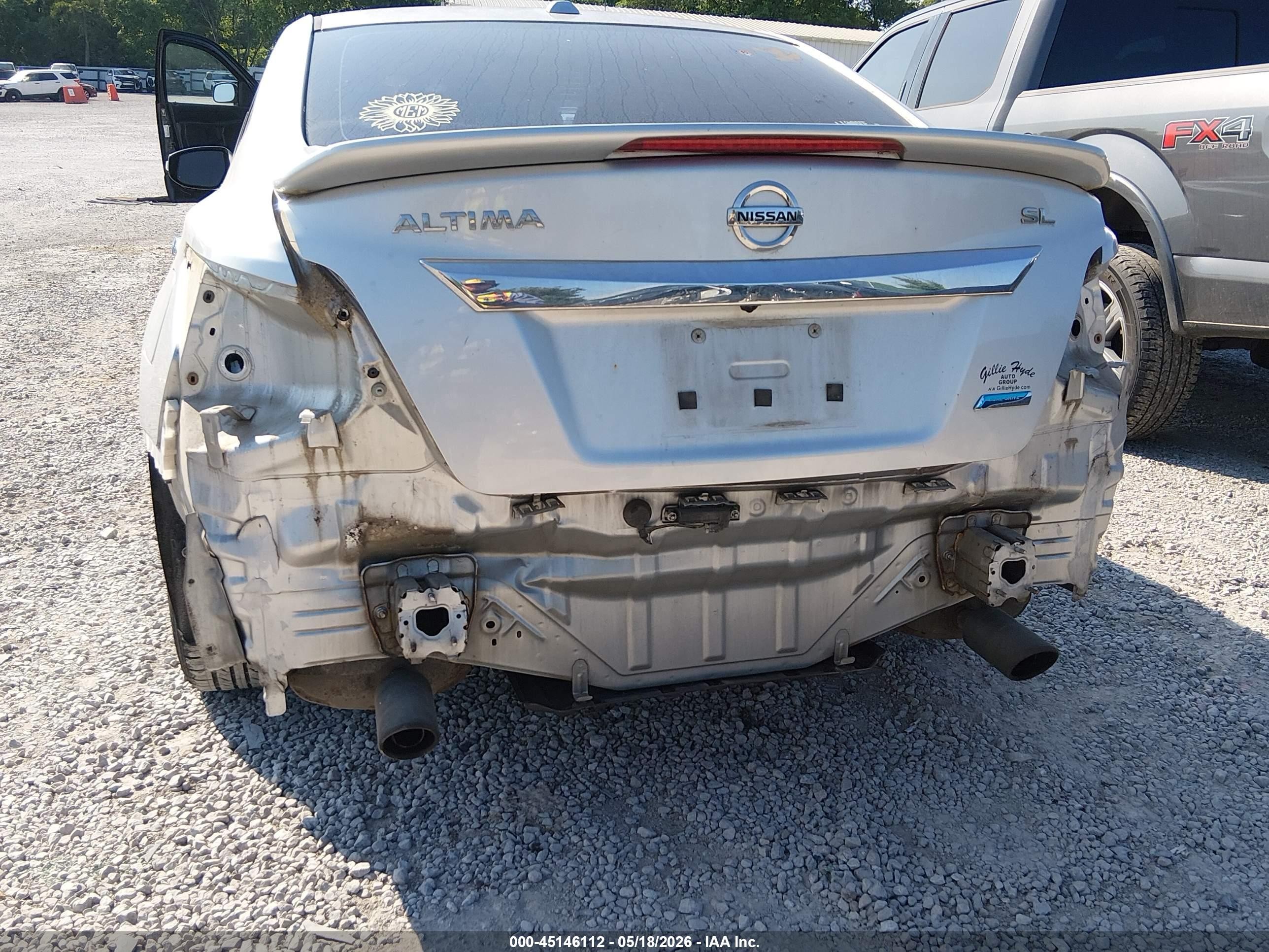 2014 Nissan Altima 2.5 Sl Silver vin: 1N4AL3AP7EC318380