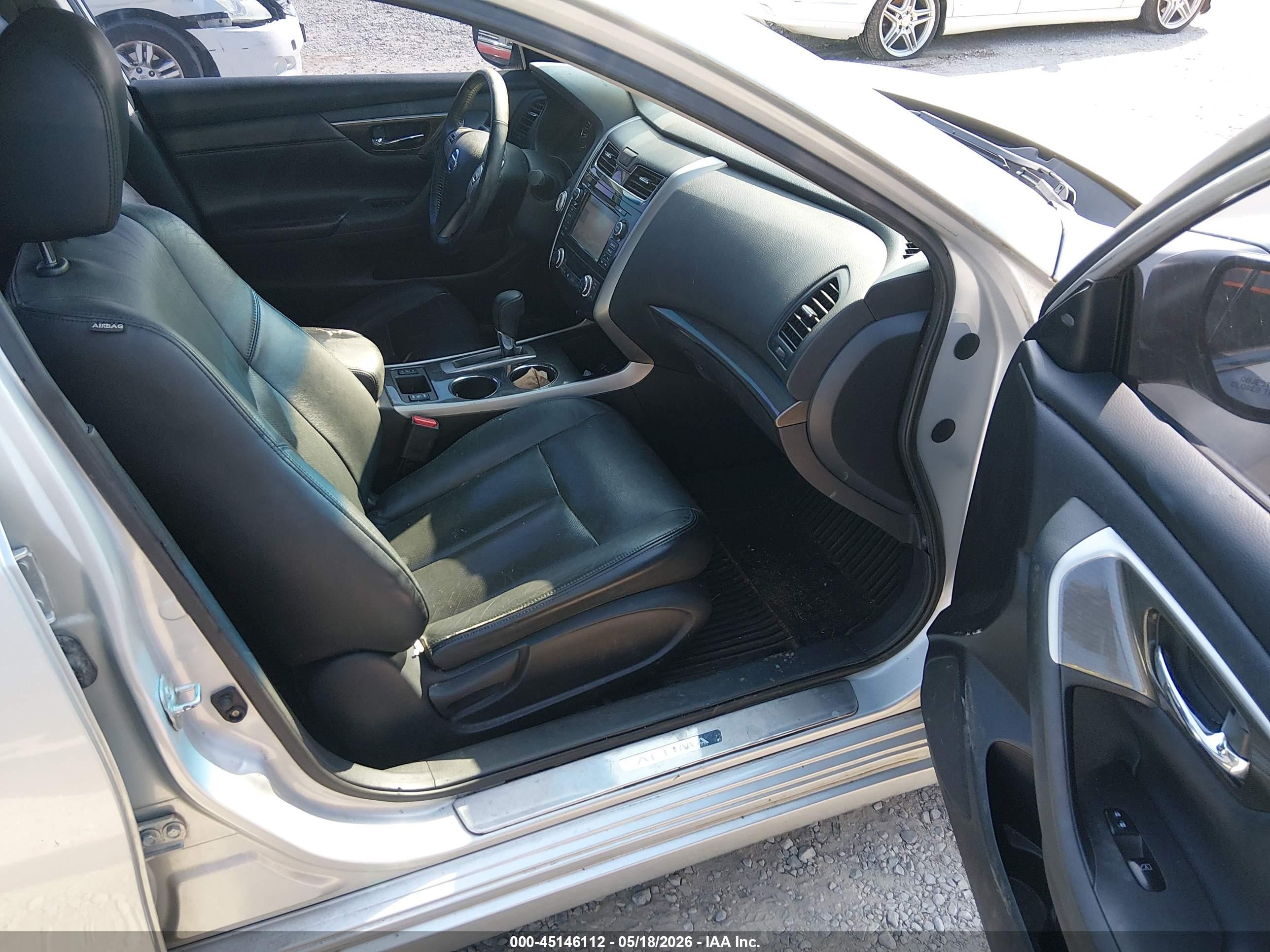 2014 Nissan Altima 2.5 Sl Silver vin: 1N4AL3AP7EC318380