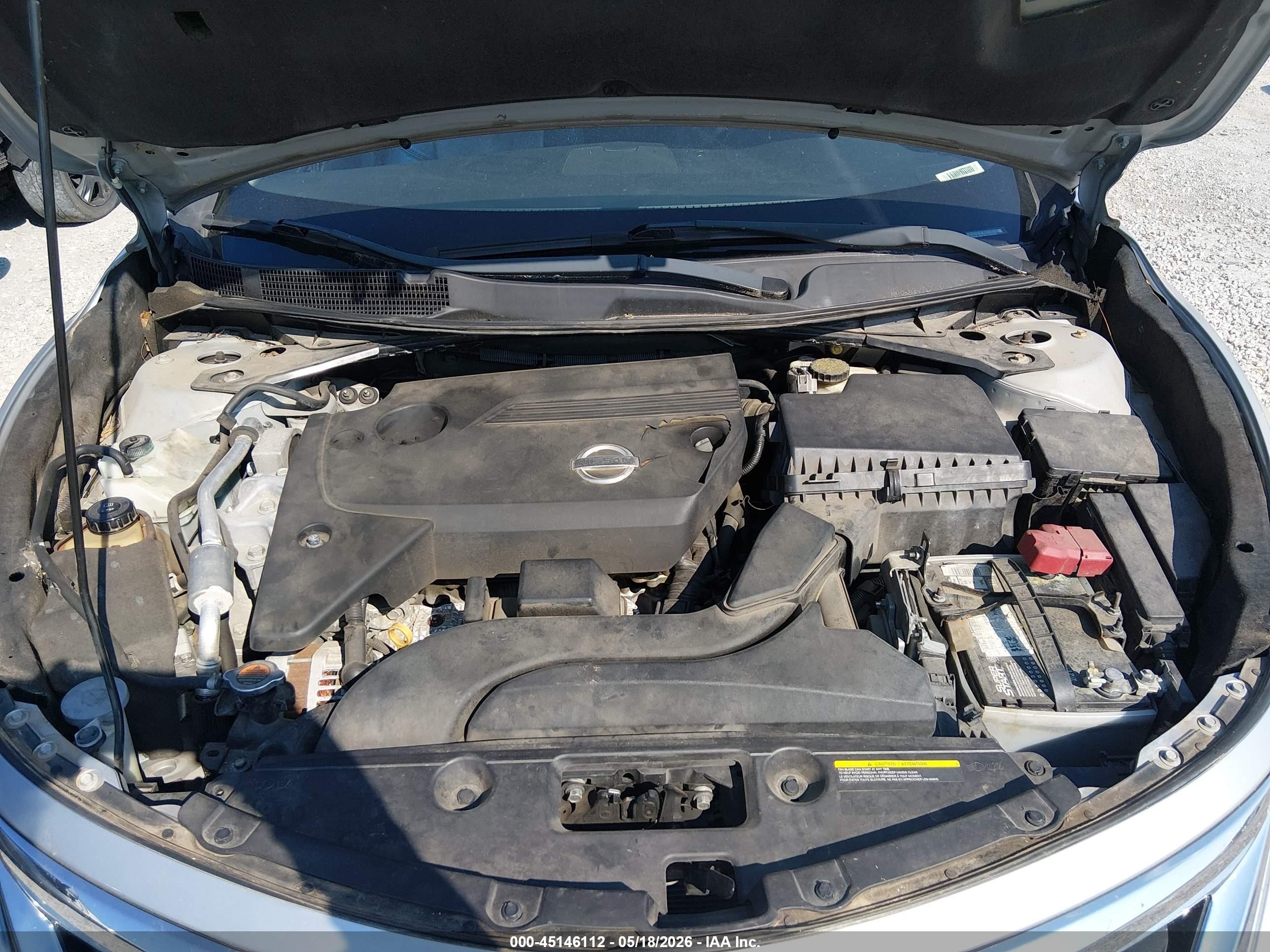2014 Nissan Altima 2.5 Sl Silver vin: 1N4AL3AP7EC318380