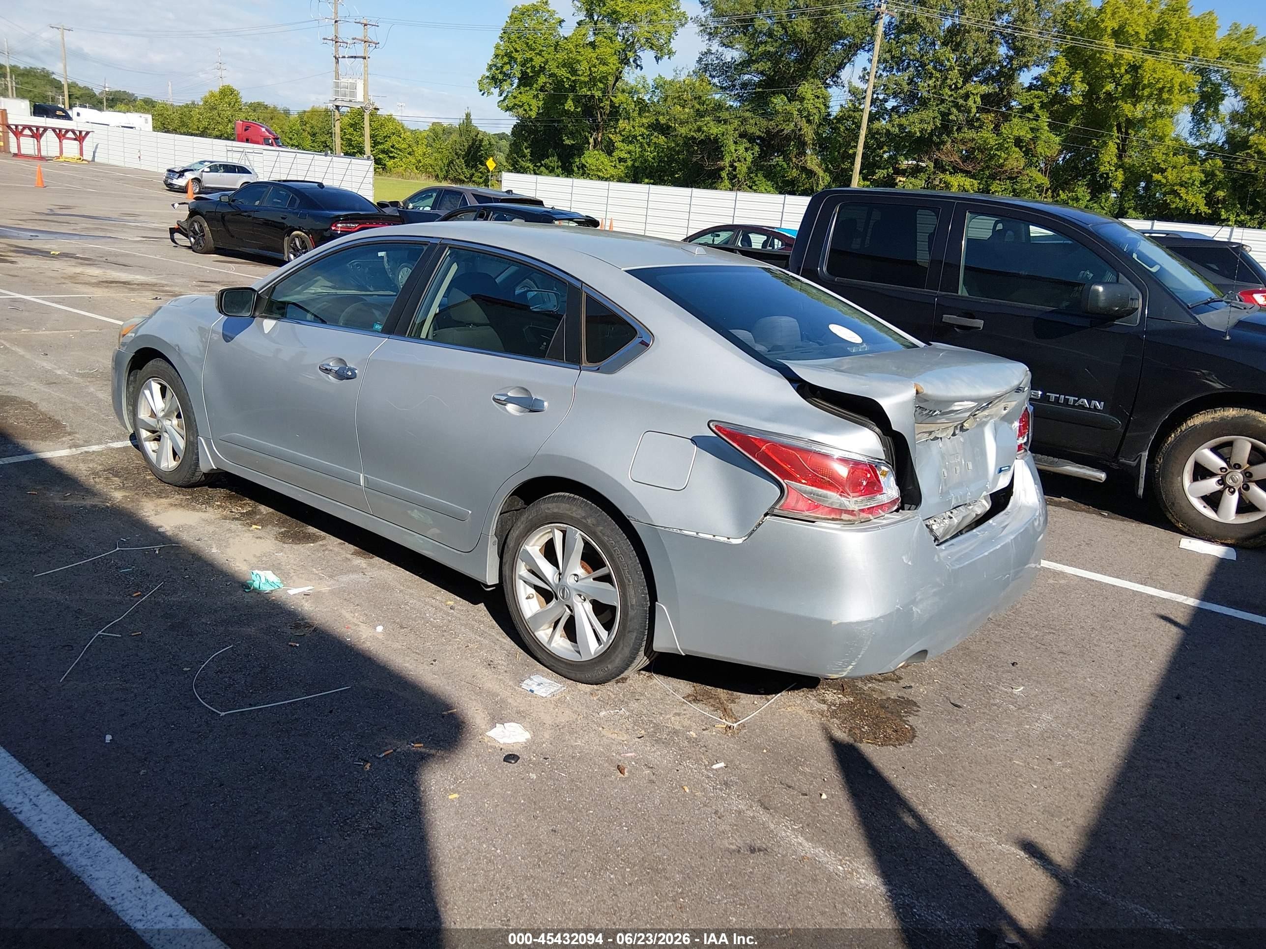 2014 Nissan Altima 2.5 Sv Gray vin: 1N4AL3AP7EC324745