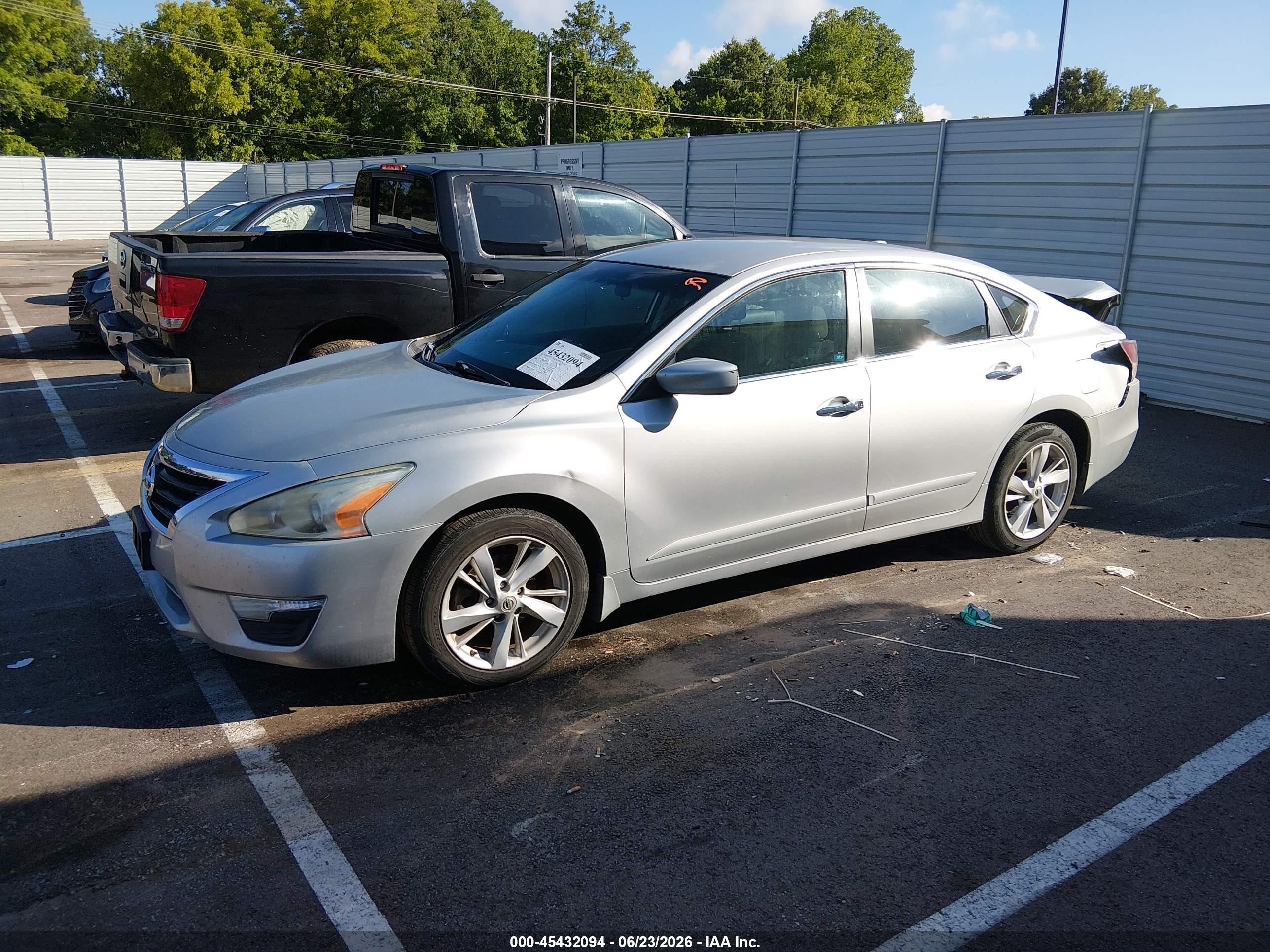 2014 Nissan Altima 2.5 Sv Gray vin: 1N4AL3AP7EC324745
