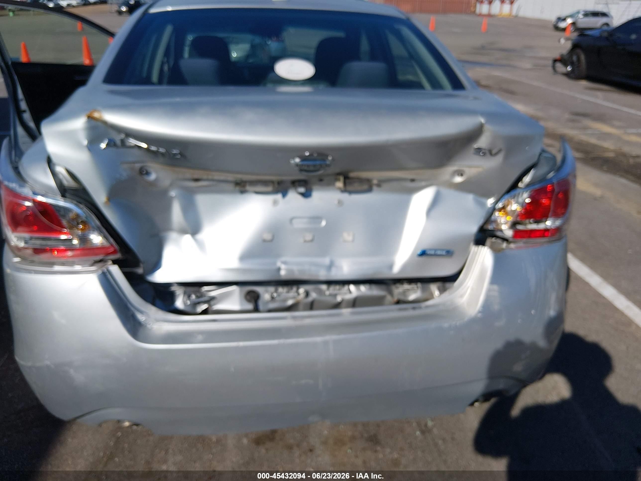 2014 Nissan Altima 2.5 Sv Gray vin: 1N4AL3AP7EC324745