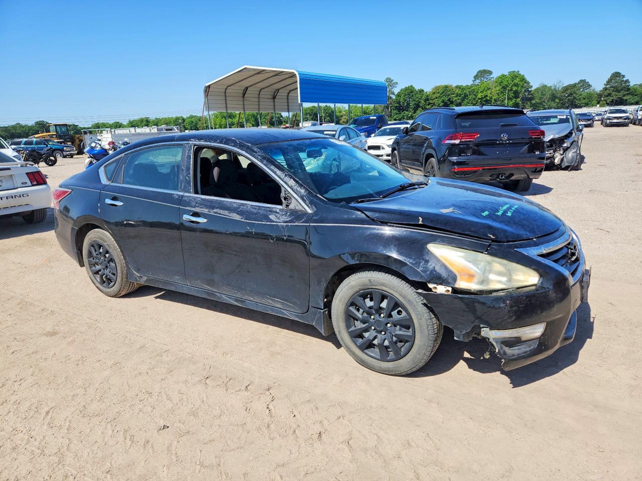 2014 Nissan Altima 2.5 Черный vin: 1N4AL3AP7EC326544