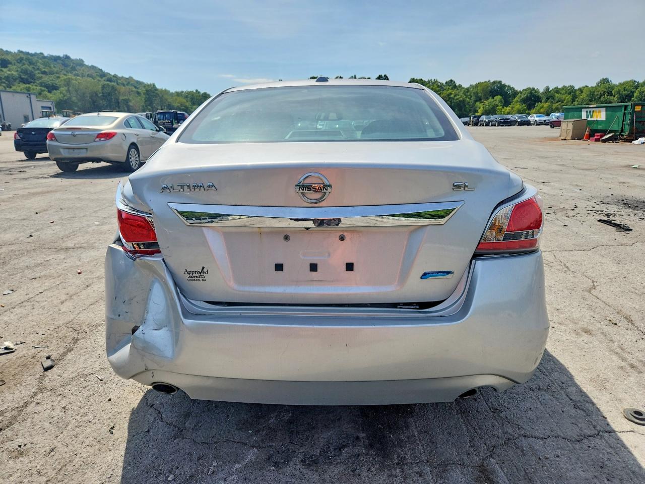 2014 Nissan Altima 2.5 Sl Серебряный vin: 1N4AL3AP7EC403011