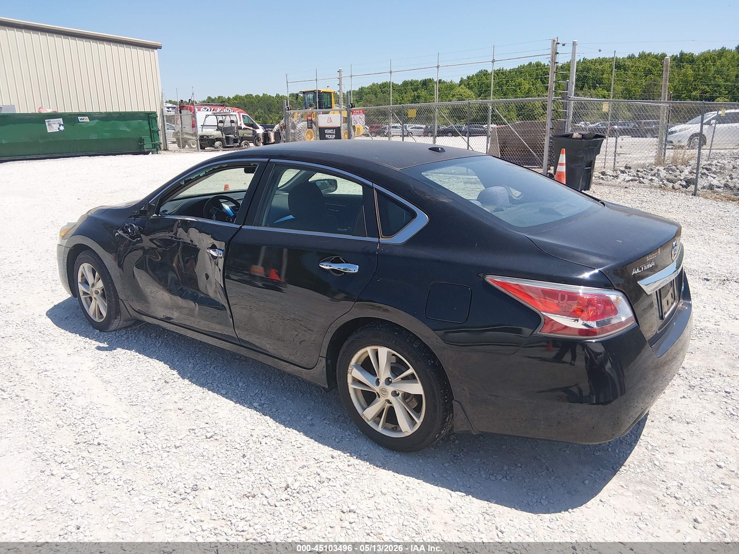 2014 Nissan Altima 2.5 Sv Black vin: 1N4AL3AP7EC403591