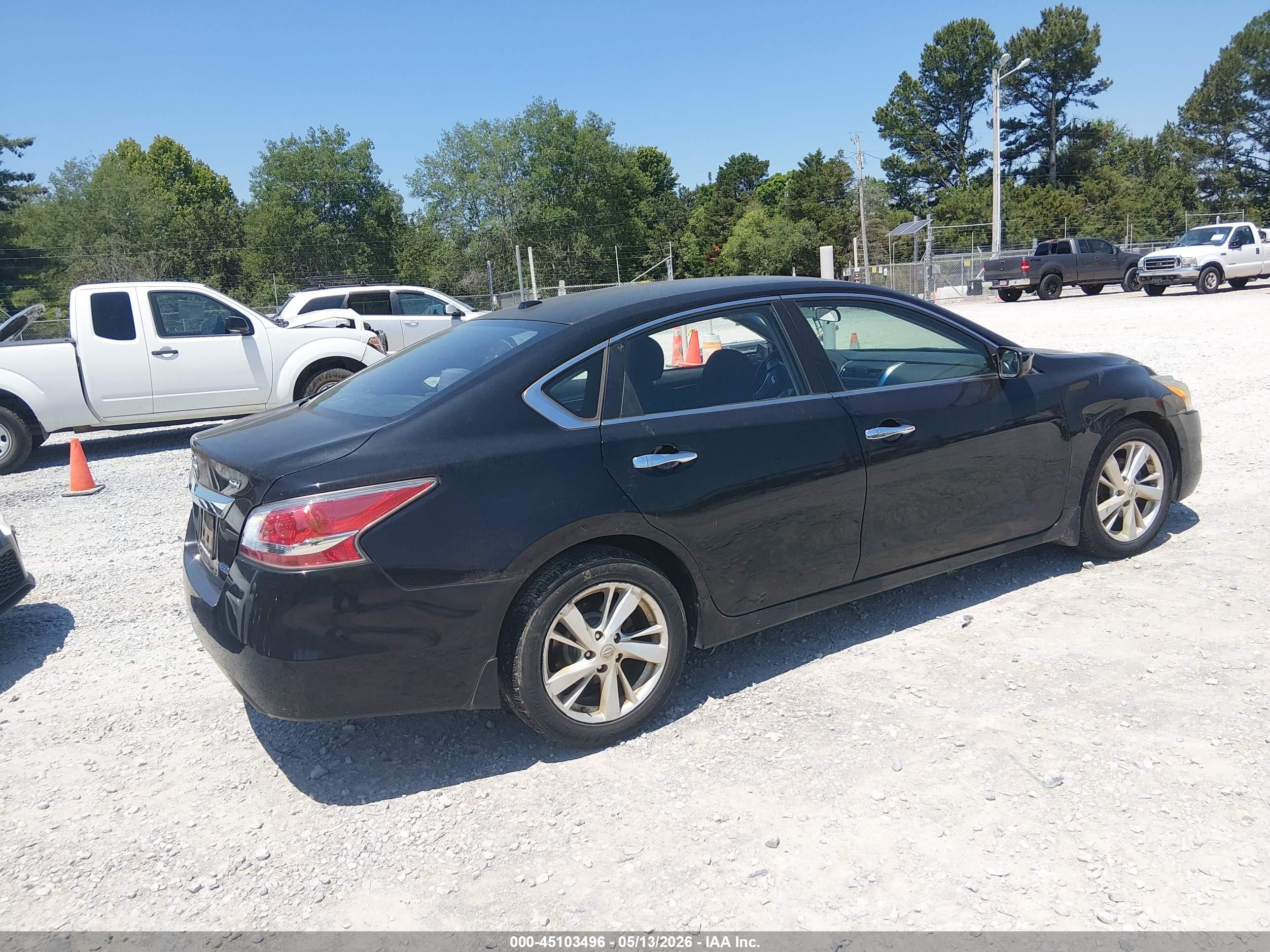 2014 Nissan Altima 2.5 Sv Black vin: 1N4AL3AP7EC403591