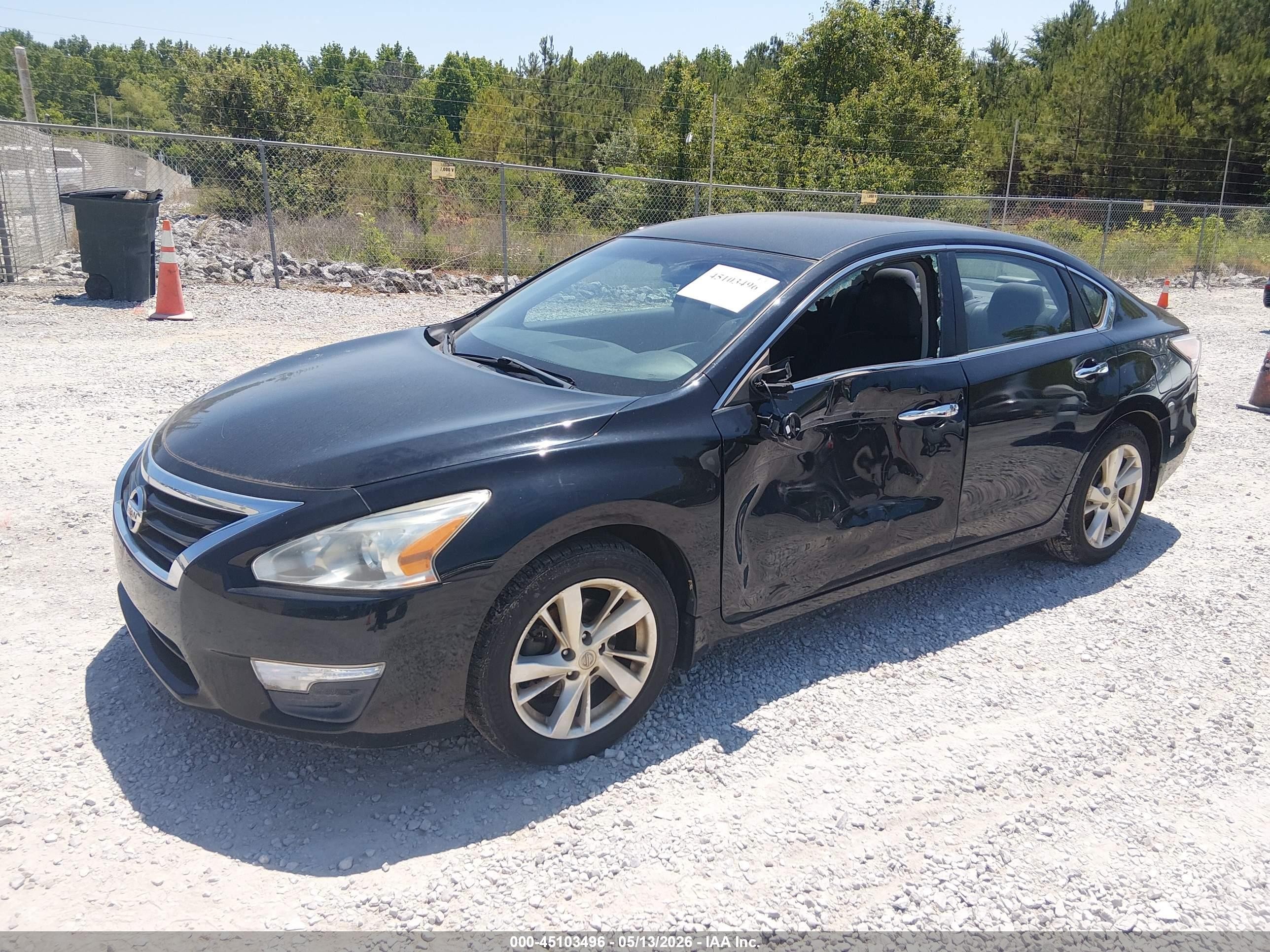 2014 Nissan Altima 2.5 Sv Black vin: 1N4AL3AP7EC403591