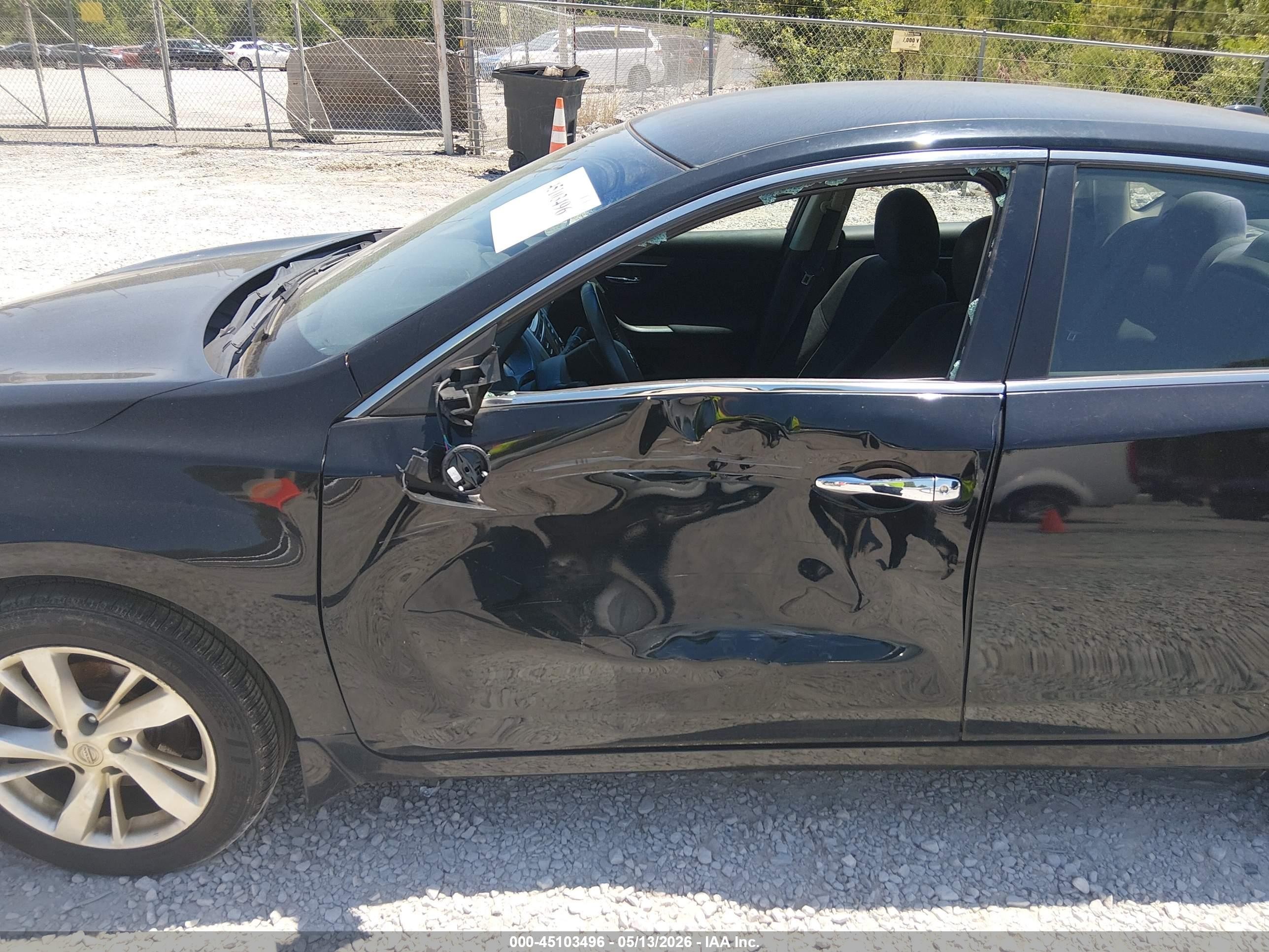 2014 Nissan Altima 2.5 Sv Black vin: 1N4AL3AP7EC403591
