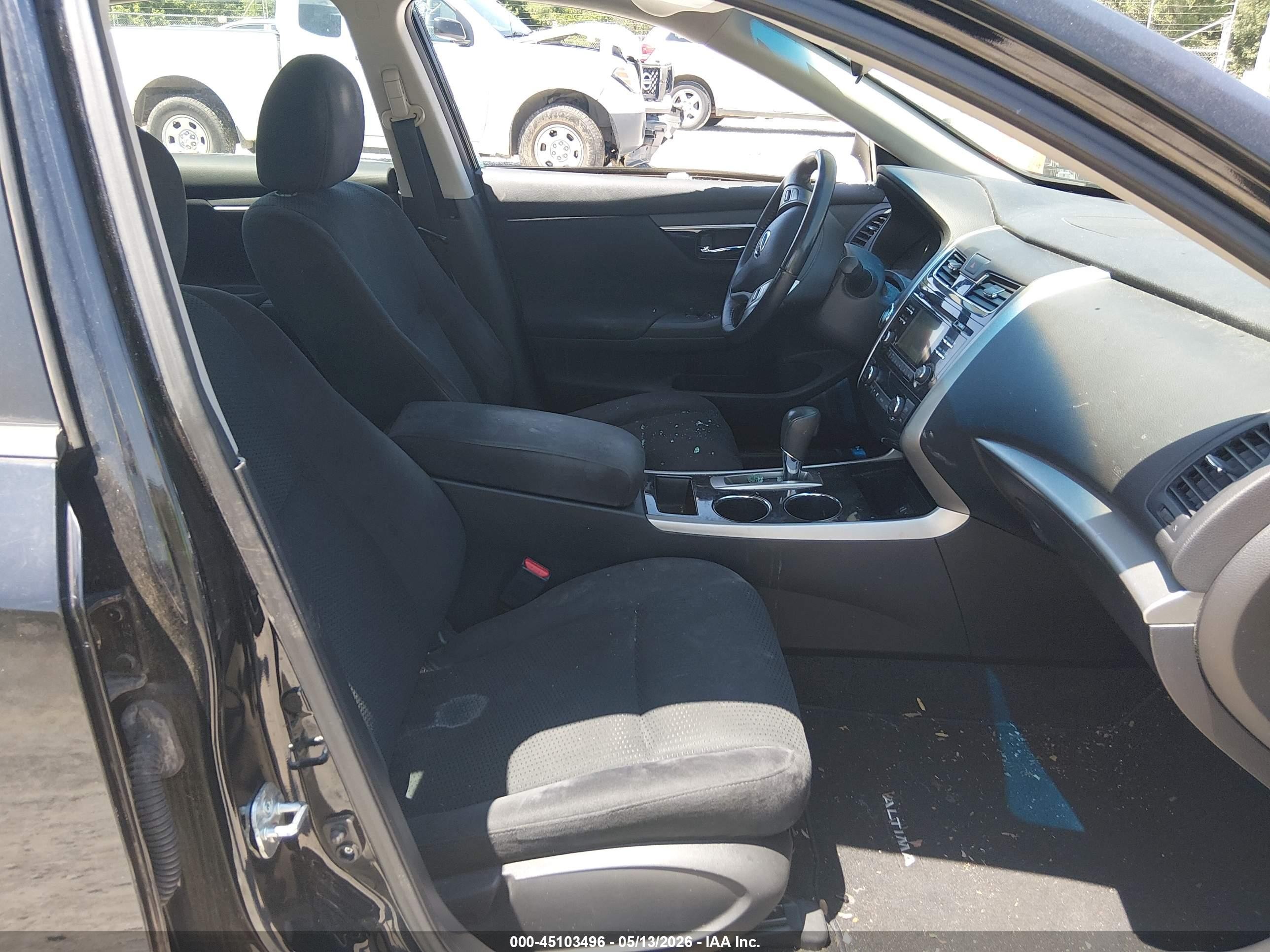 2014 Nissan Altima 2.5 Sv Black vin: 1N4AL3AP7EC403591