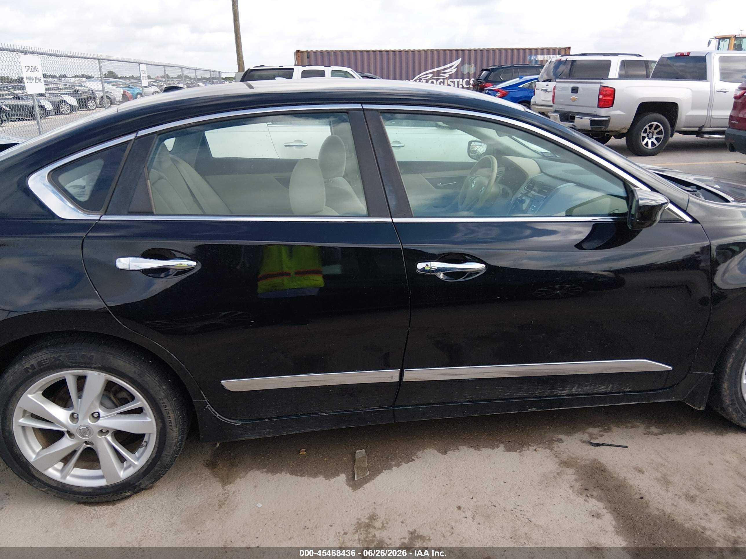 2014 Nissan Altima 2.5 Sv Black vin: 1N4AL3AP7EC405583
