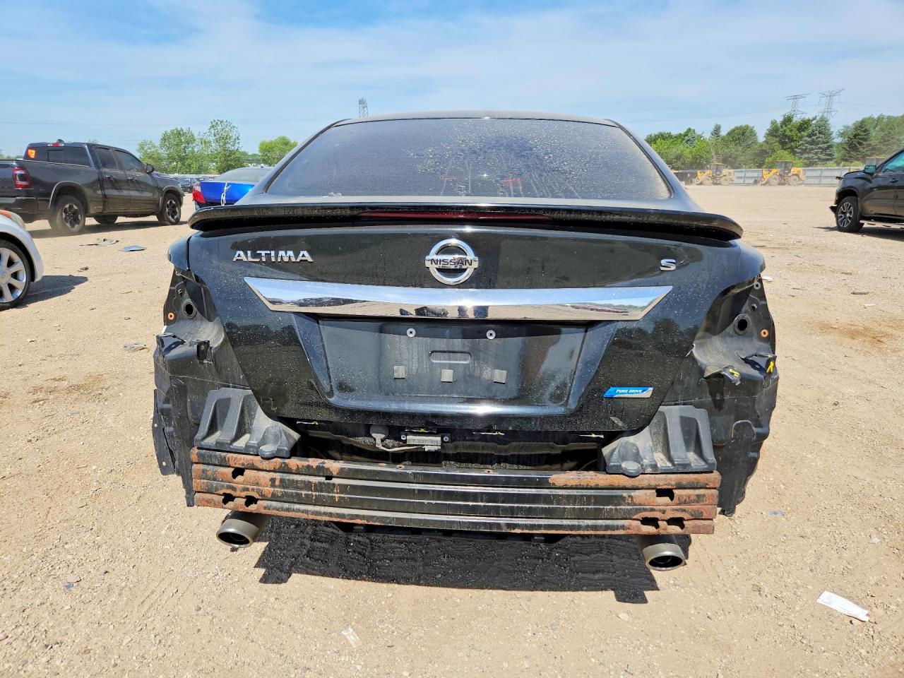 2014 Nissan Altima 2.5 S Black vin: 1N4AL3AP7EC407334