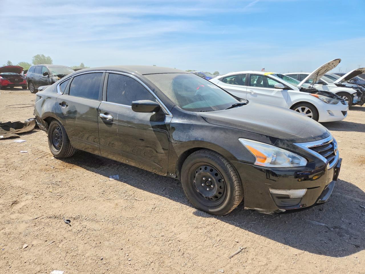 2014 Nissan Altima 2.5 S Black vin: 1N4AL3AP7EC407334