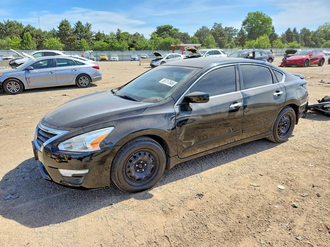 2014 Nissan Altima 2.5 S Black vin: 1N4AL3AP7EC407334
