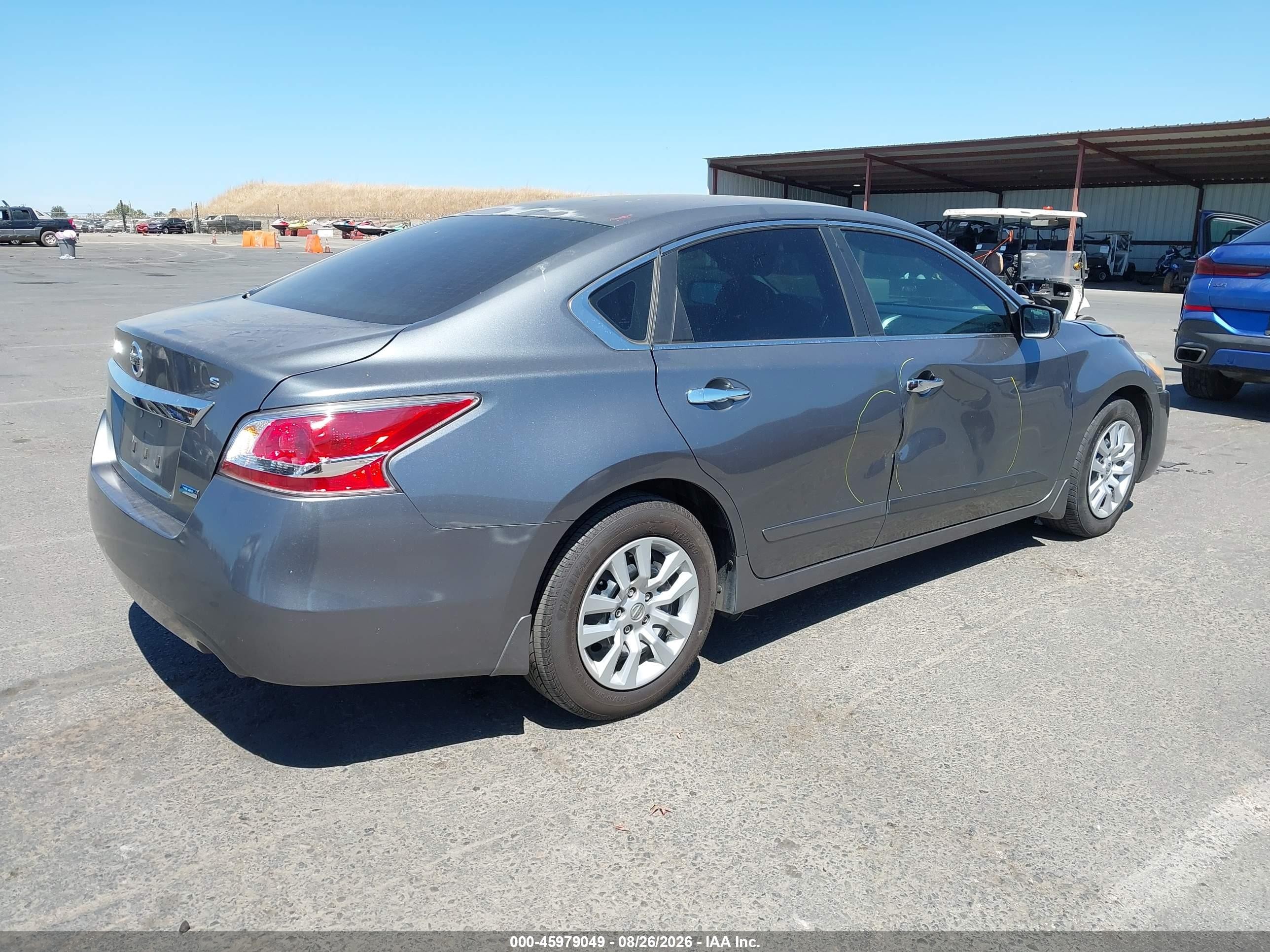 2014 Nissan Altima 2.5 S Серый vin: 1N4AL3AP7EC410587