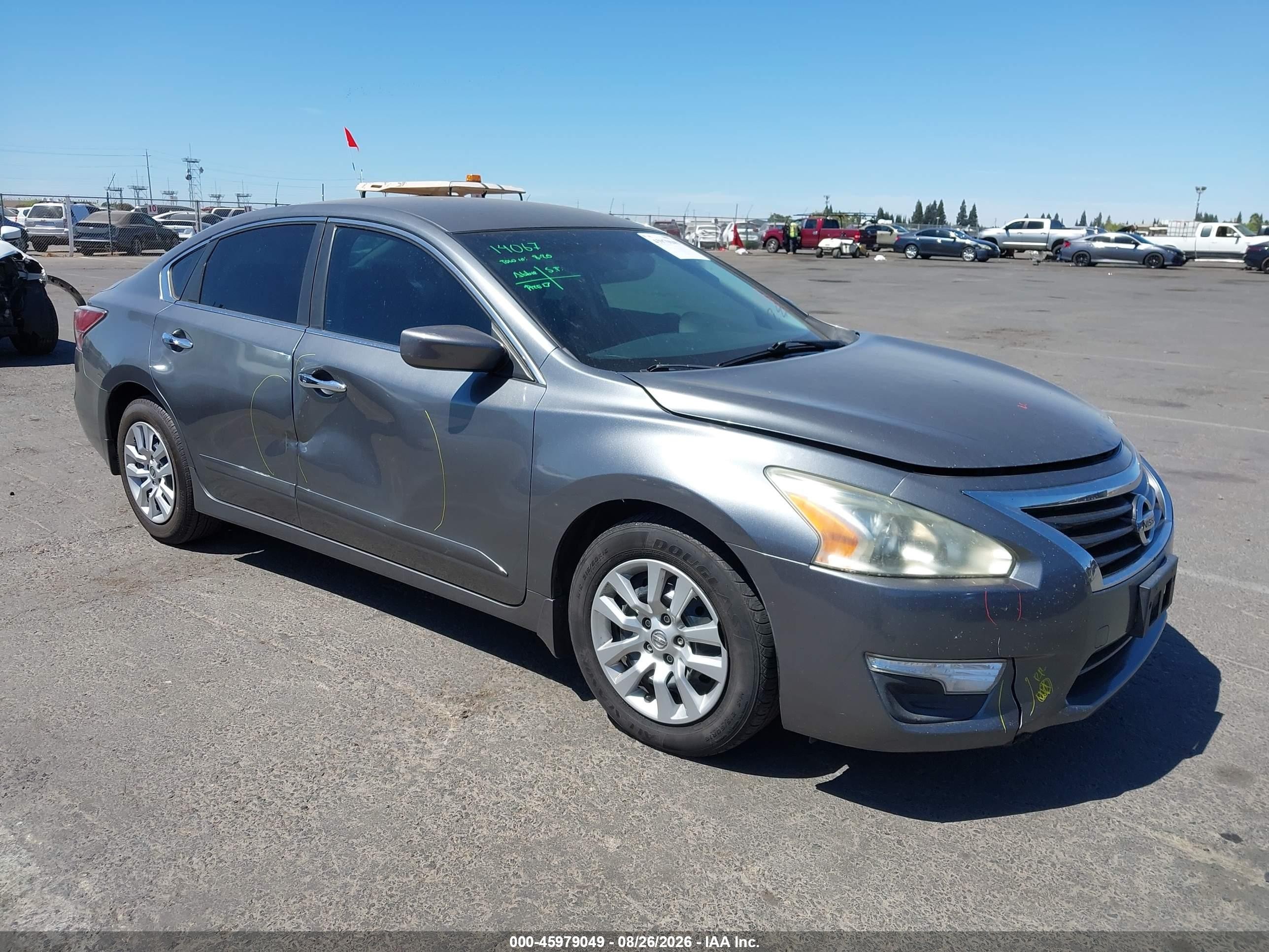 2014 Nissan Altima 2.5 S Gray vin: 1N4AL3AP7EC410587