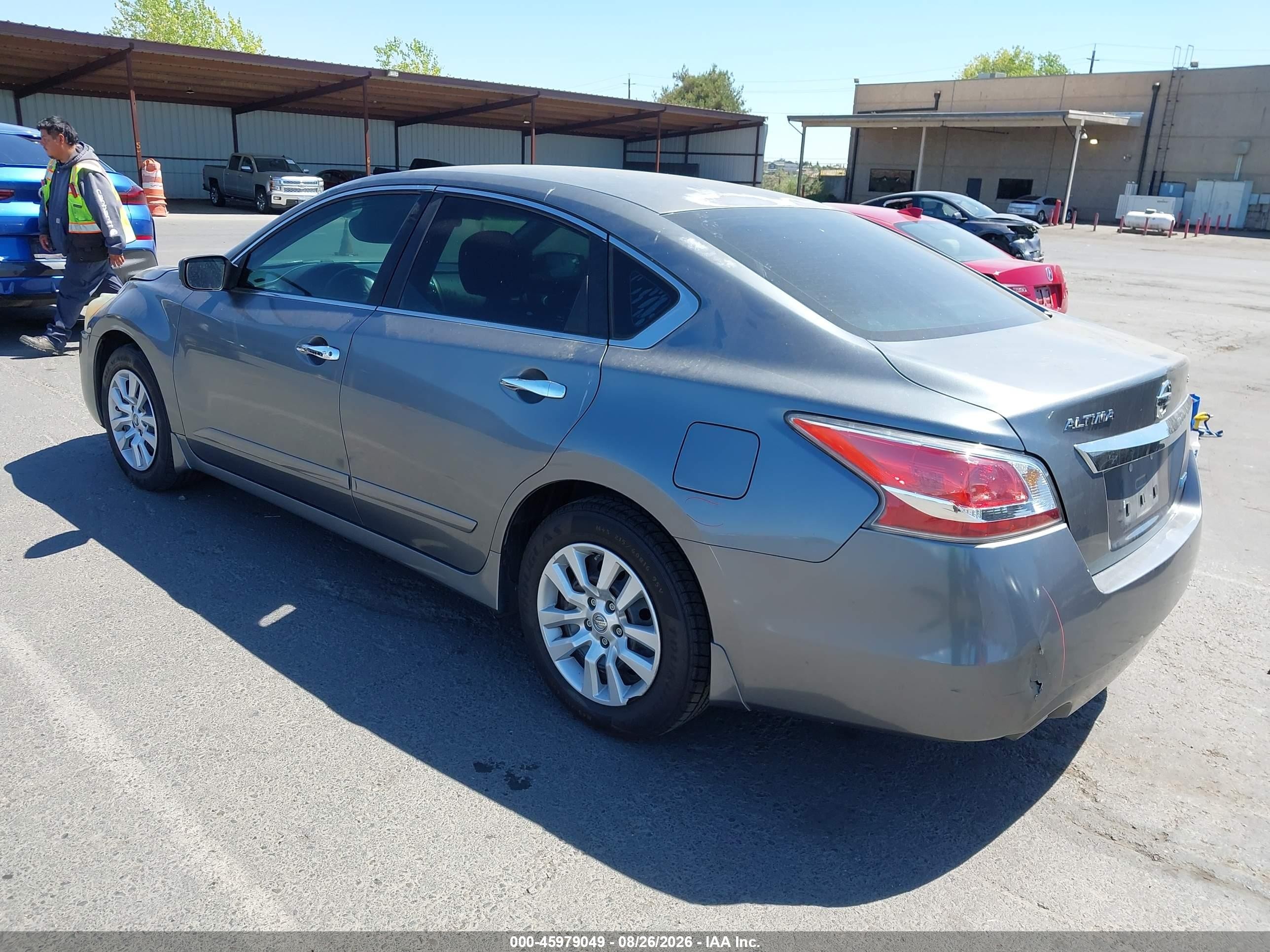 2014 Nissan Altima 2.5 S Серый vin: 1N4AL3AP7EC410587
