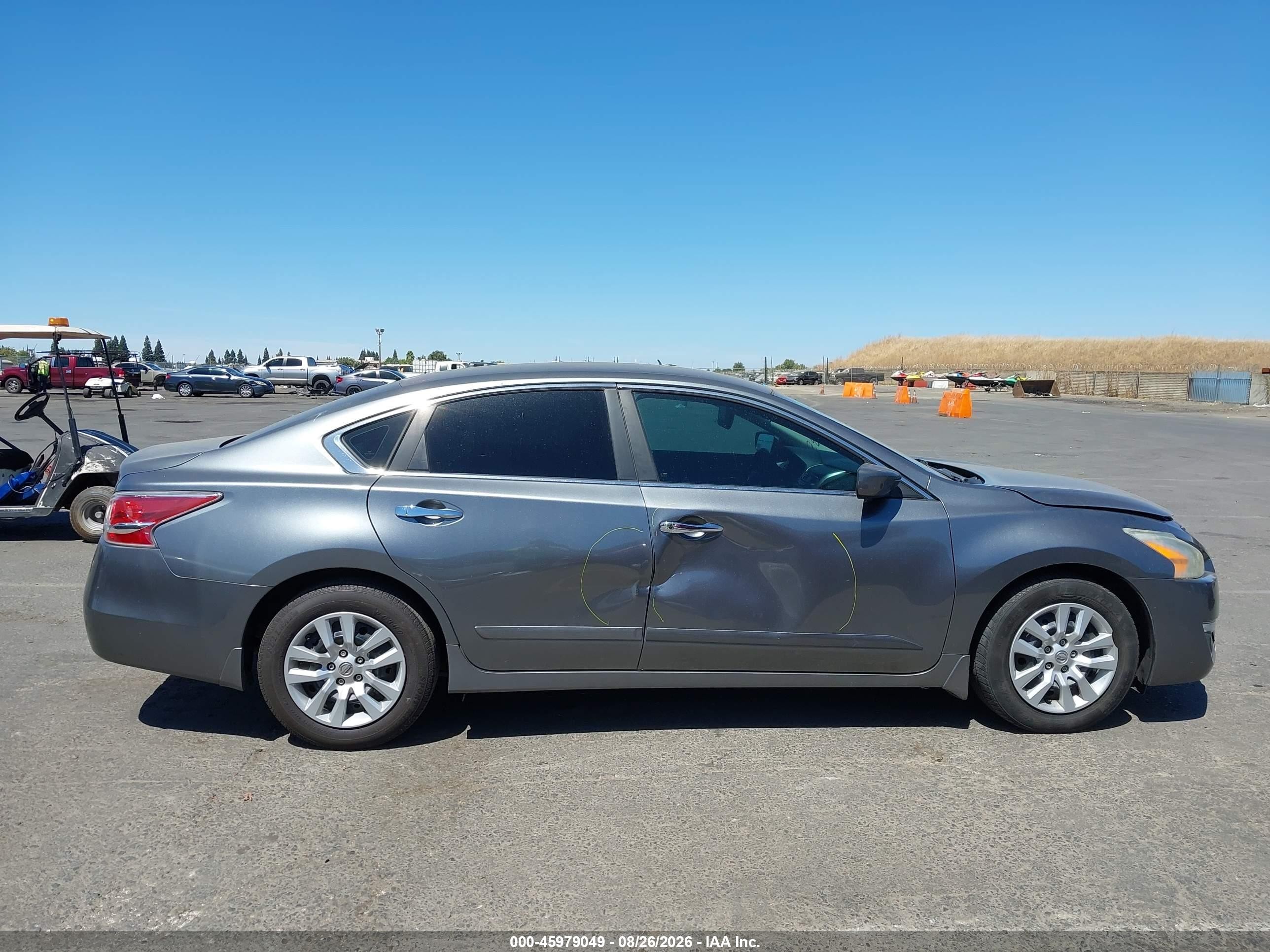 2014 Nissan Altima 2.5 S Серый vin: 1N4AL3AP7EC410587