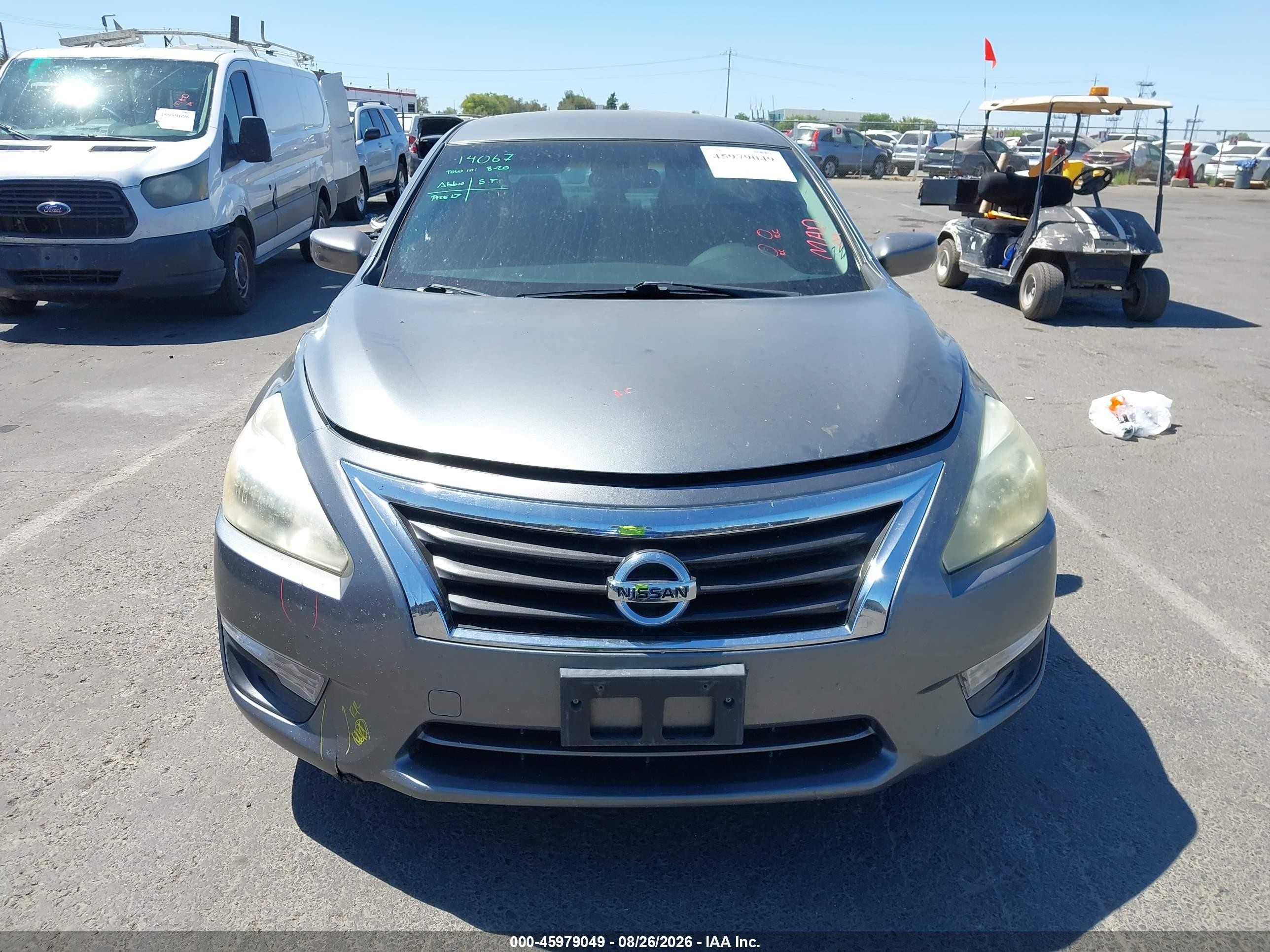 2014 Nissan Altima 2.5 S Серый vin: 1N4AL3AP7EC410587