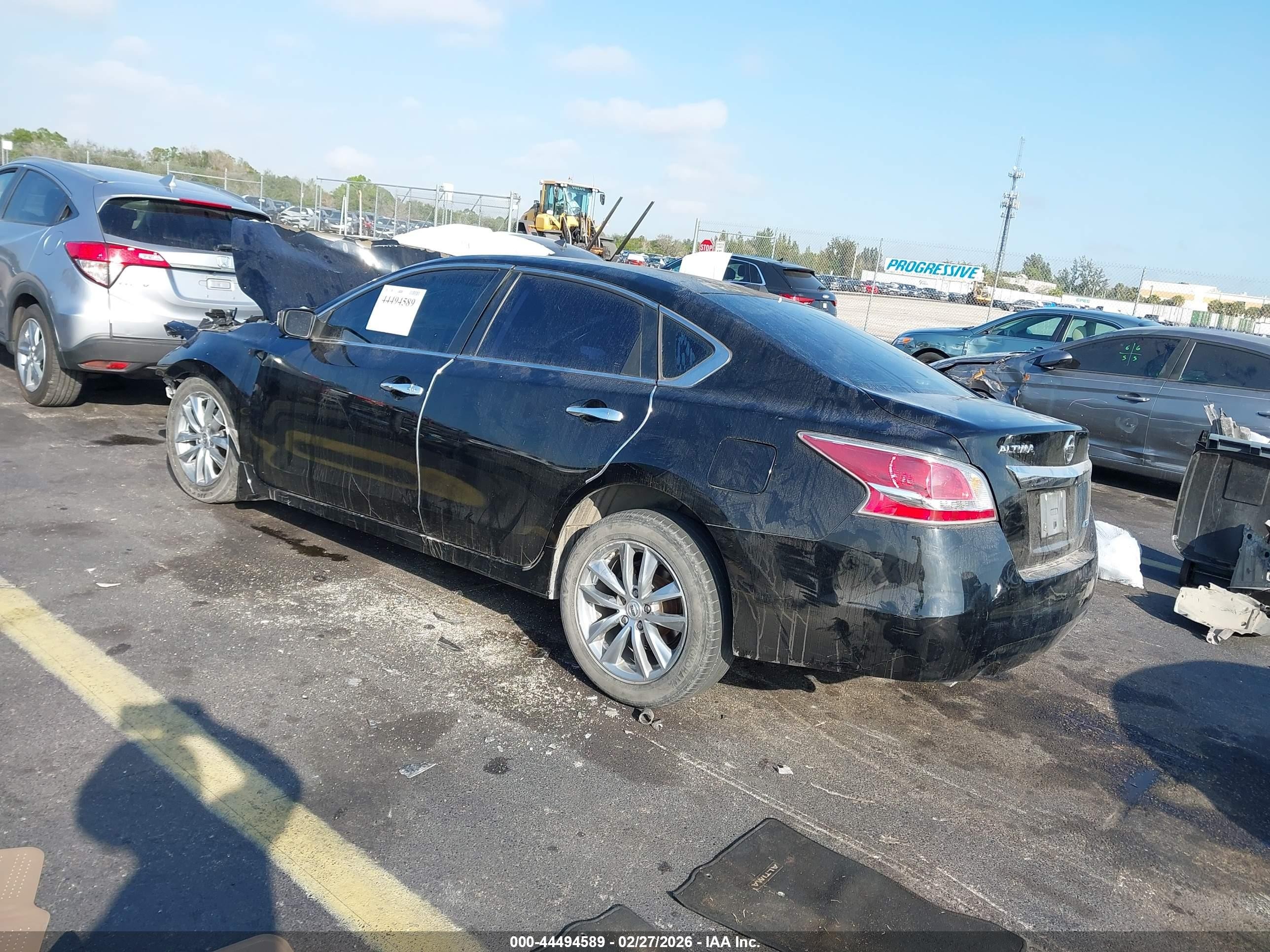 2014 Nissan Altima 2.5 S Black vin: 1N4AL3AP7EC414848