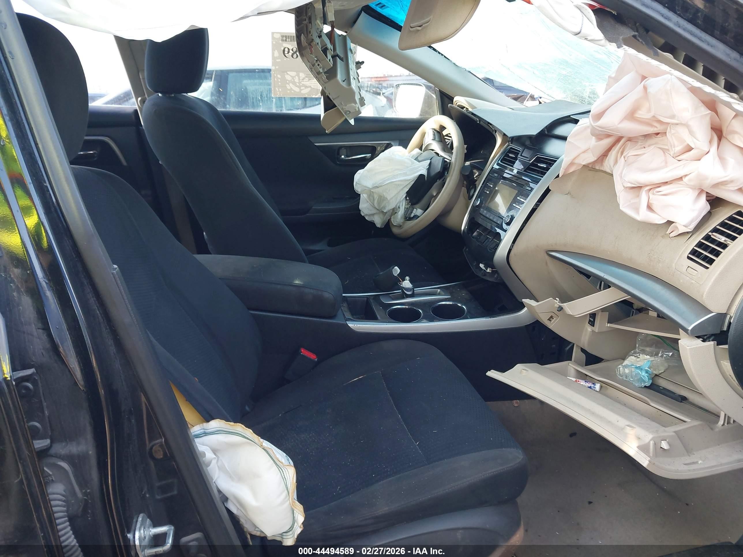 2014 Nissan Altima 2.5 S Black vin: 1N4AL3AP7EC414848