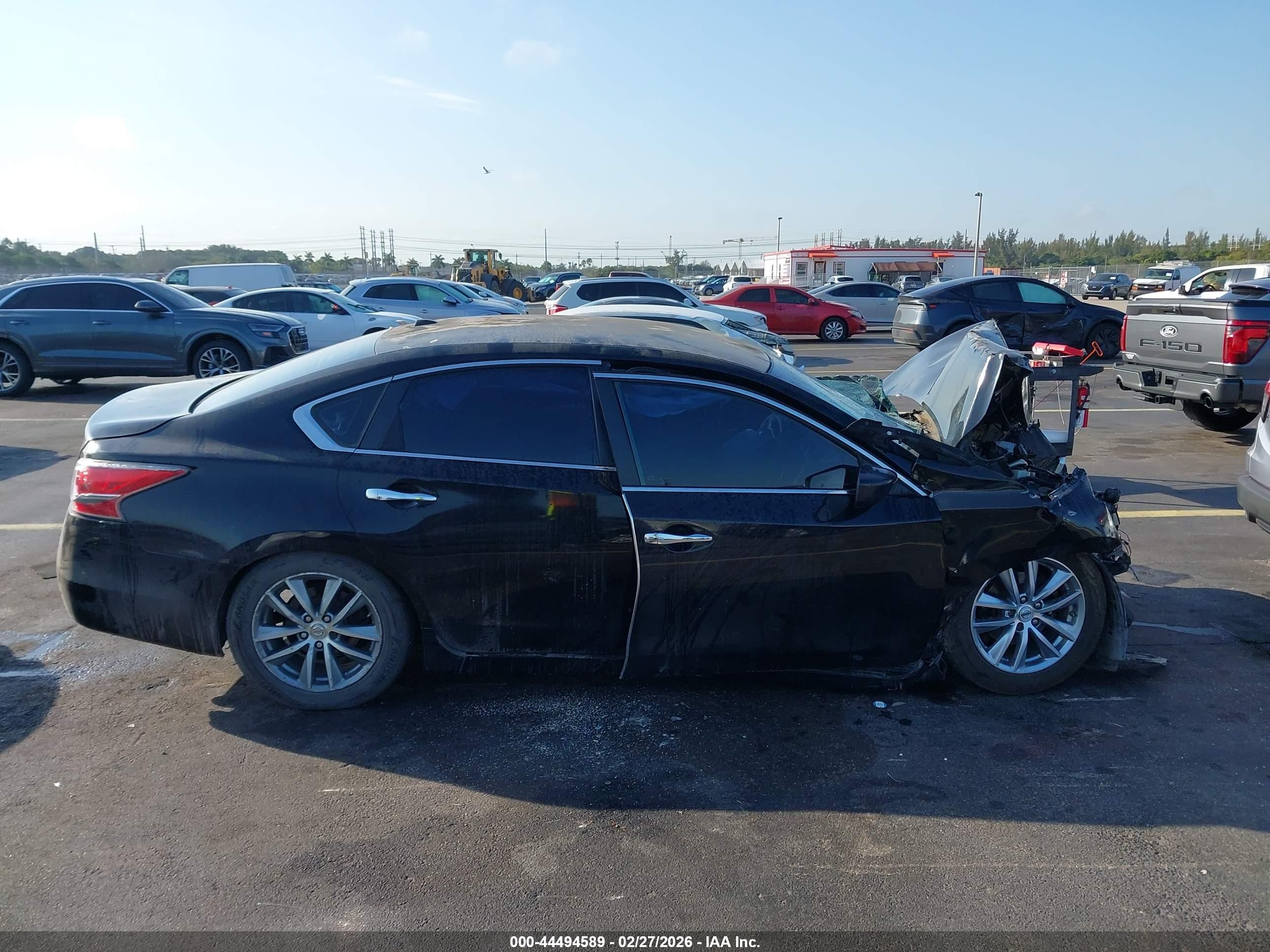 2014 Nissan Altima 2.5 S Black vin: 1N4AL3AP7EC414848