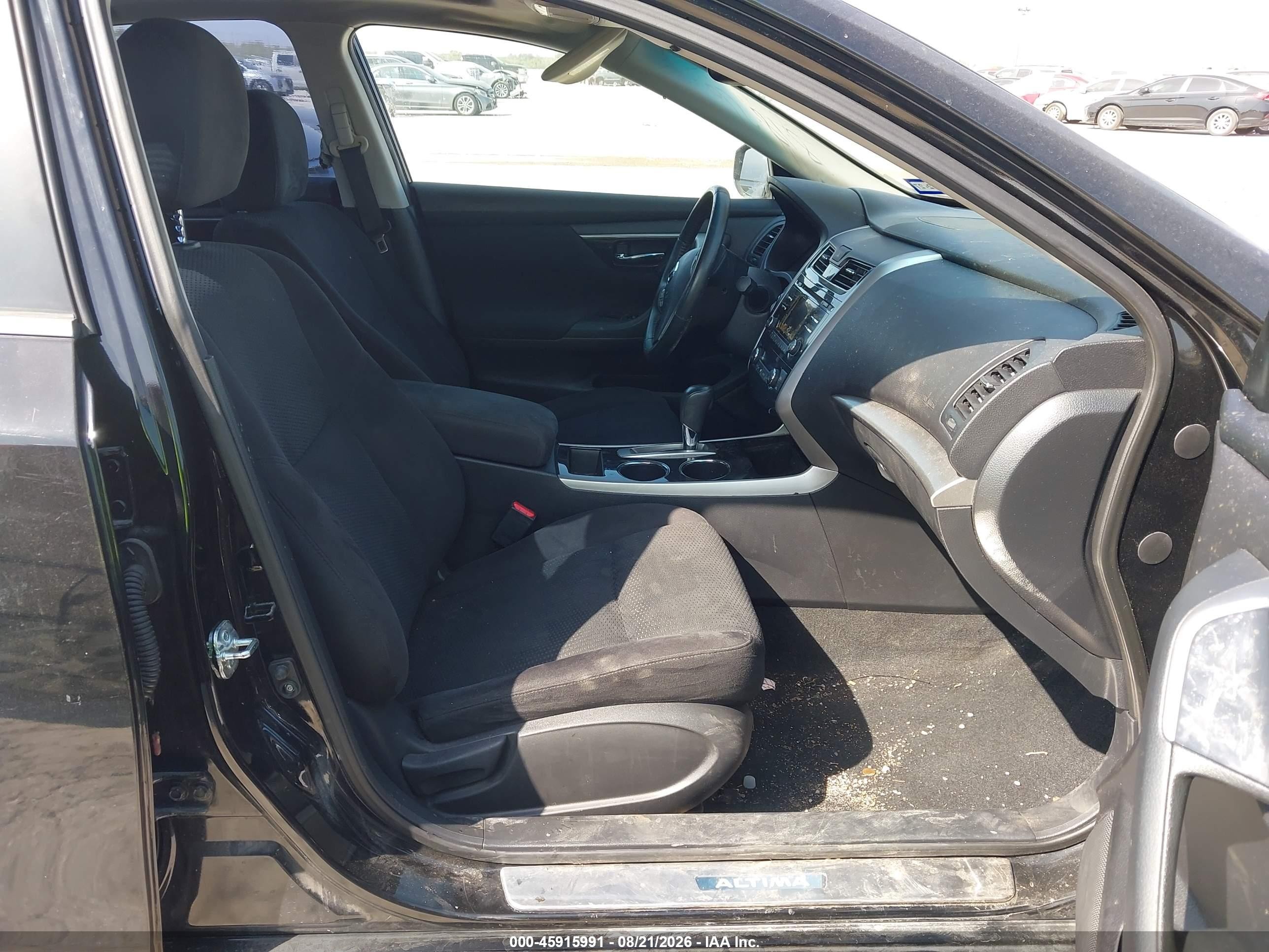 2014 Nissan Altima 2.5 Sv Black vin: 1N4AL3AP7EC417944